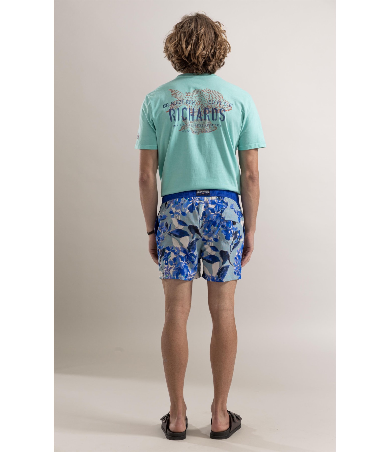 Beach Short Claude Biarritz Azul Chofer