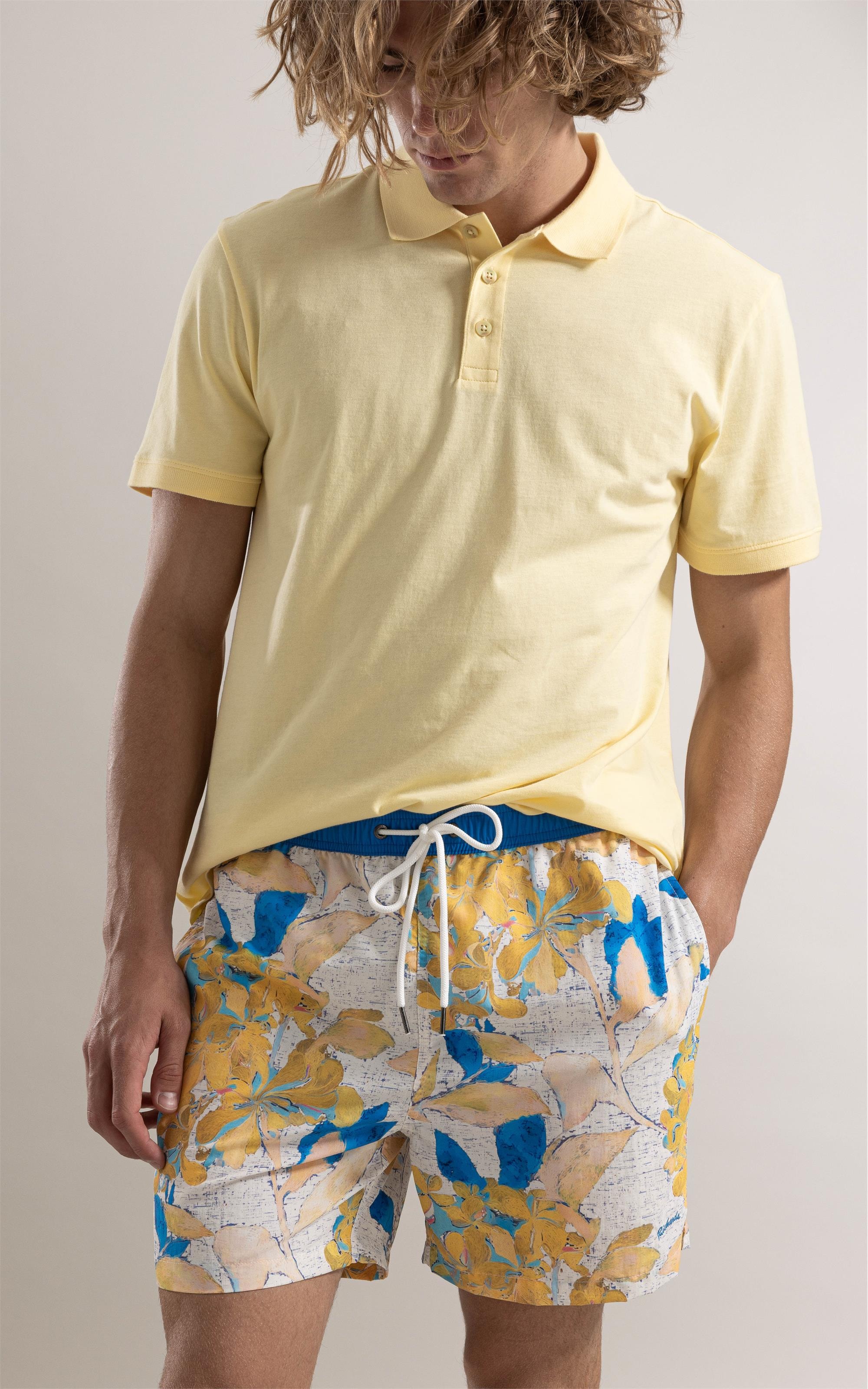 Beach Short Claude Regular Amarelo