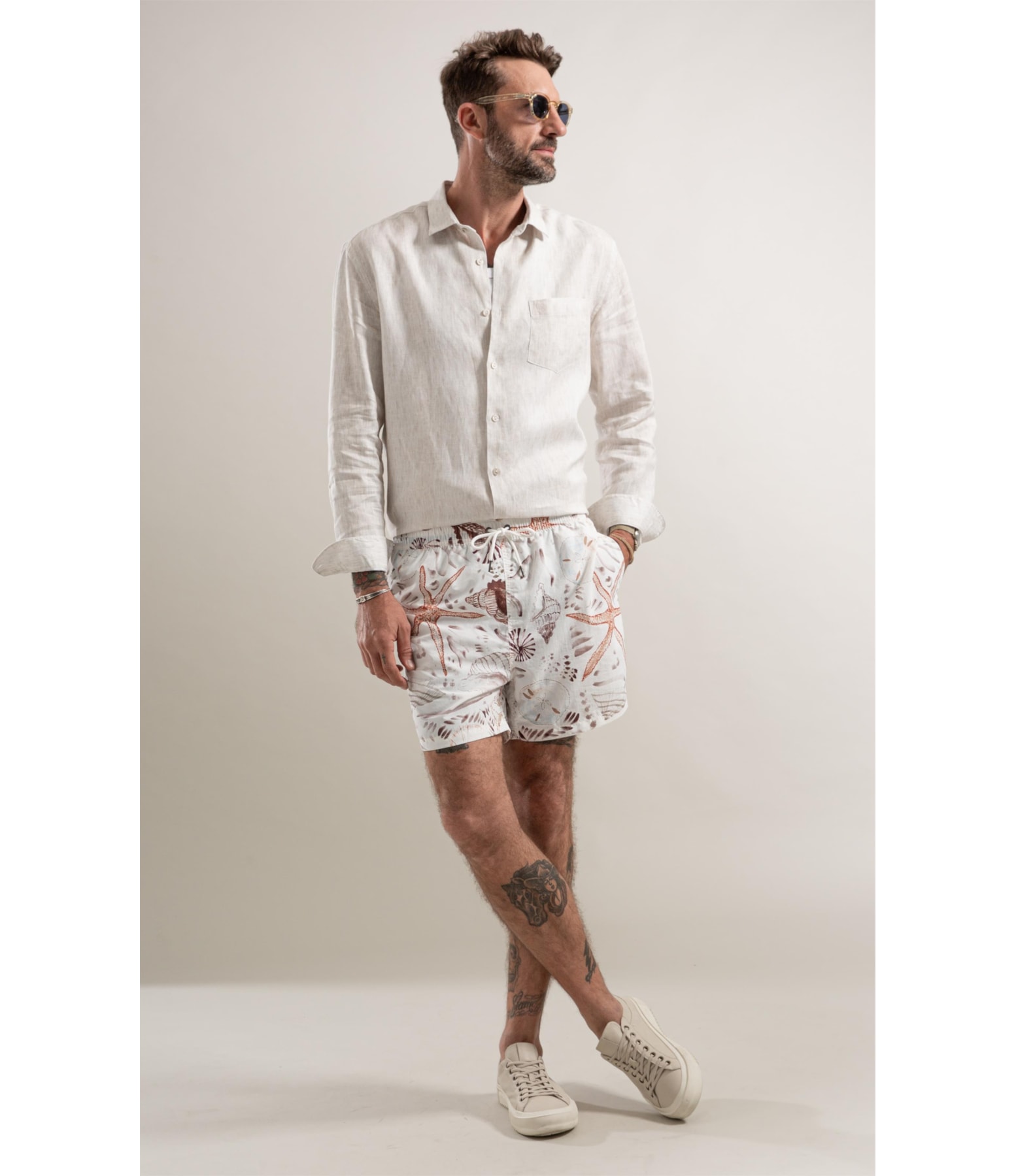 Beach Short Coasting Regular Branco