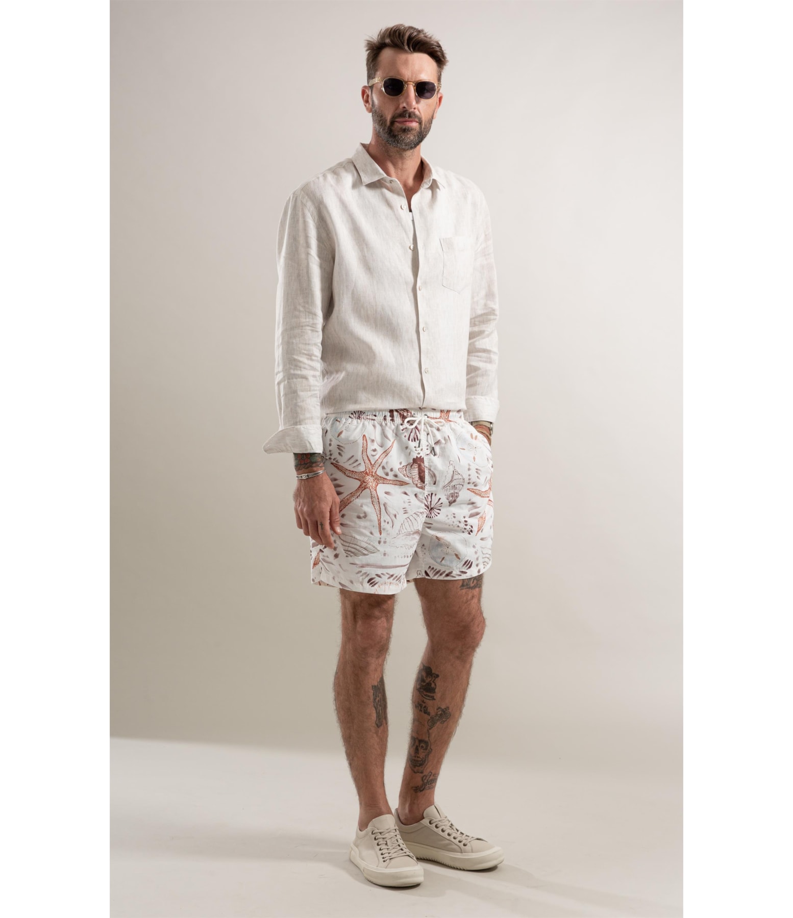 Beach Short Coasting Regular Branco