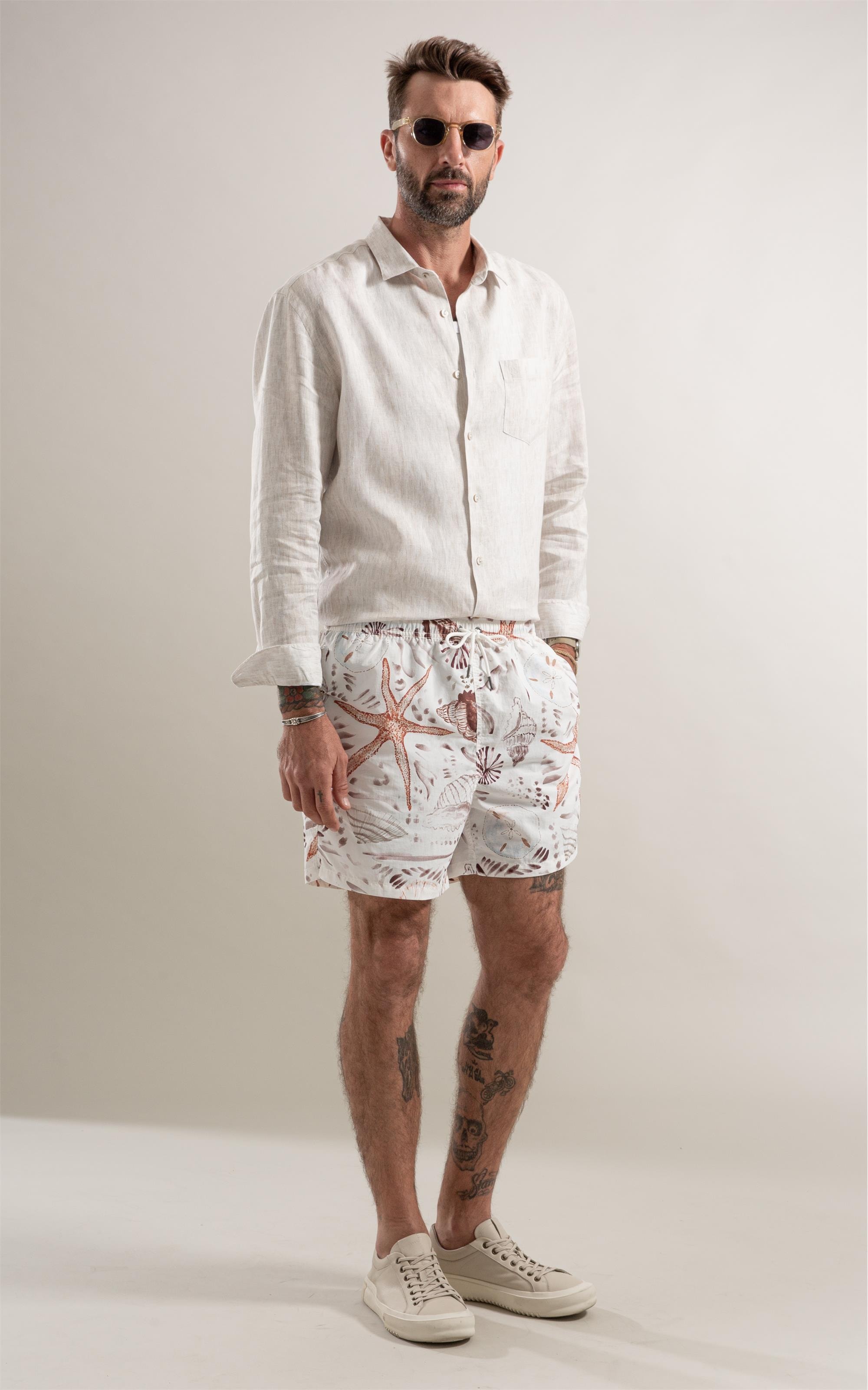 Beach Short Coasting Regular Branco