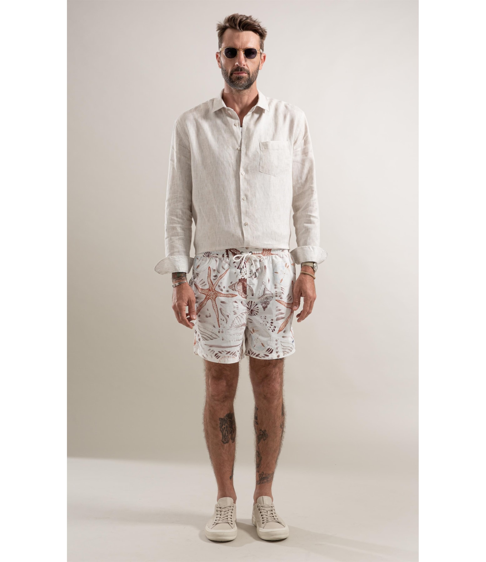 Beach Short Coasting Regular Branco