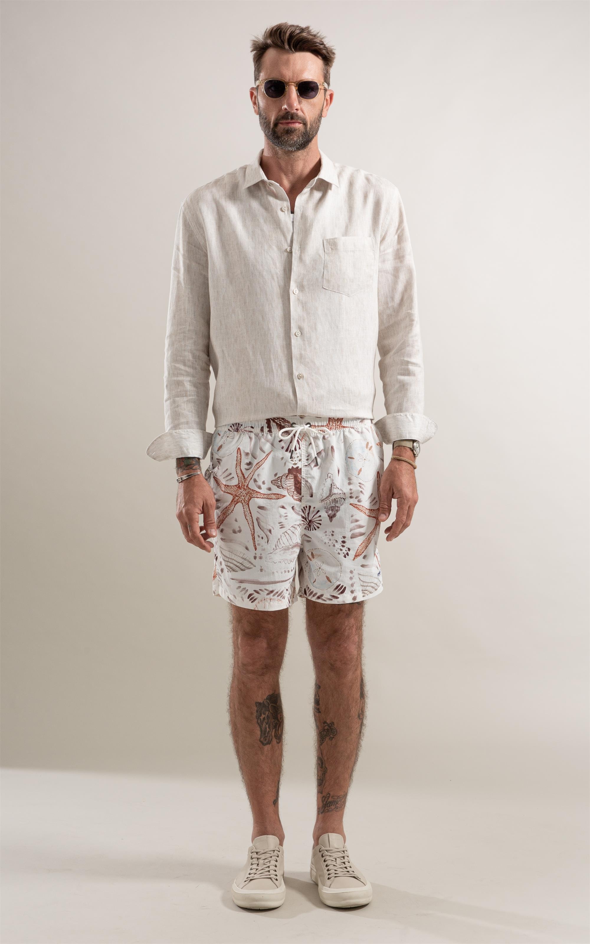 Beach Short Coasting Regular Branco