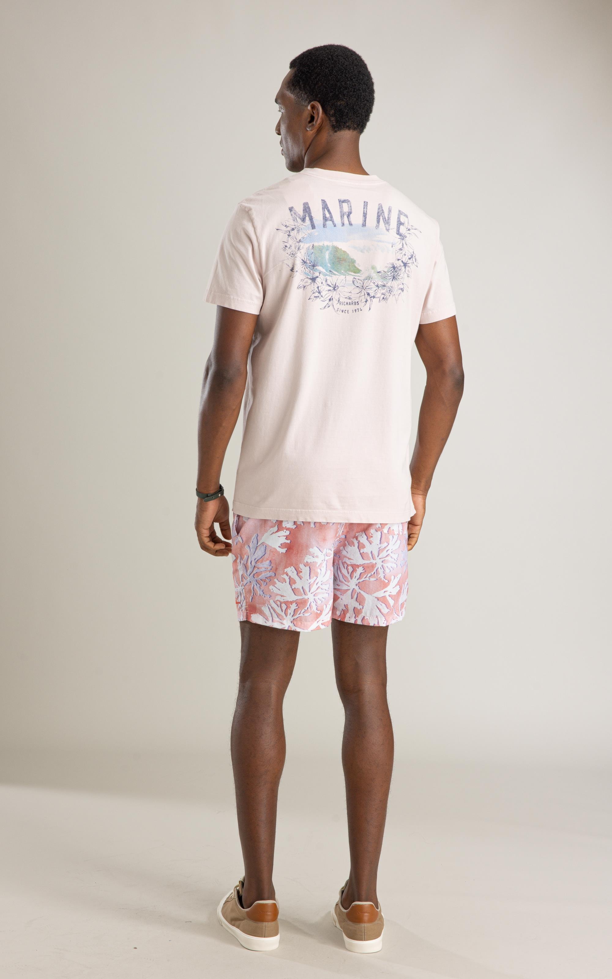 Beach Short Color Reef Regular Vermelho