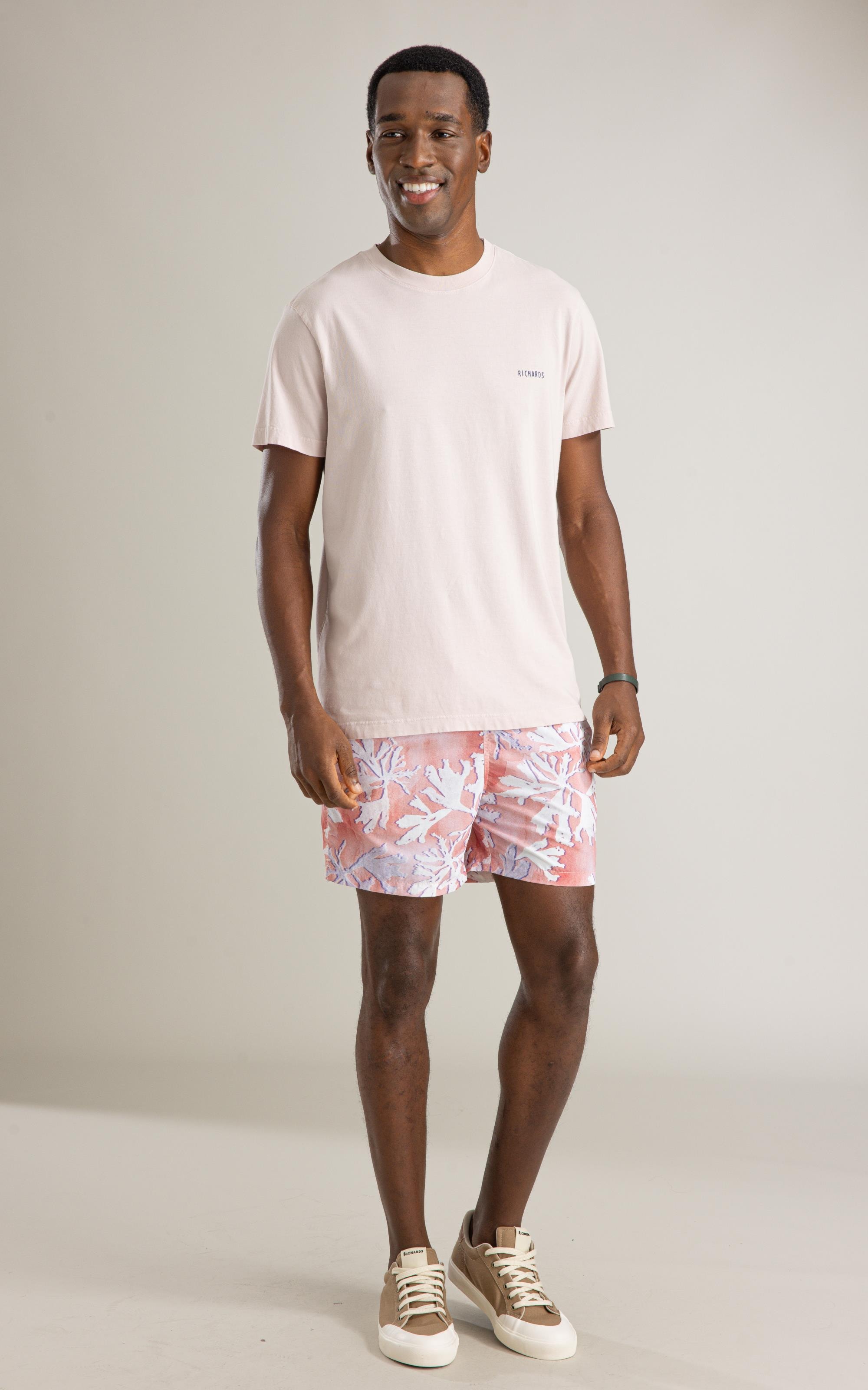 Beach Short Color Reef Regular Vermelho