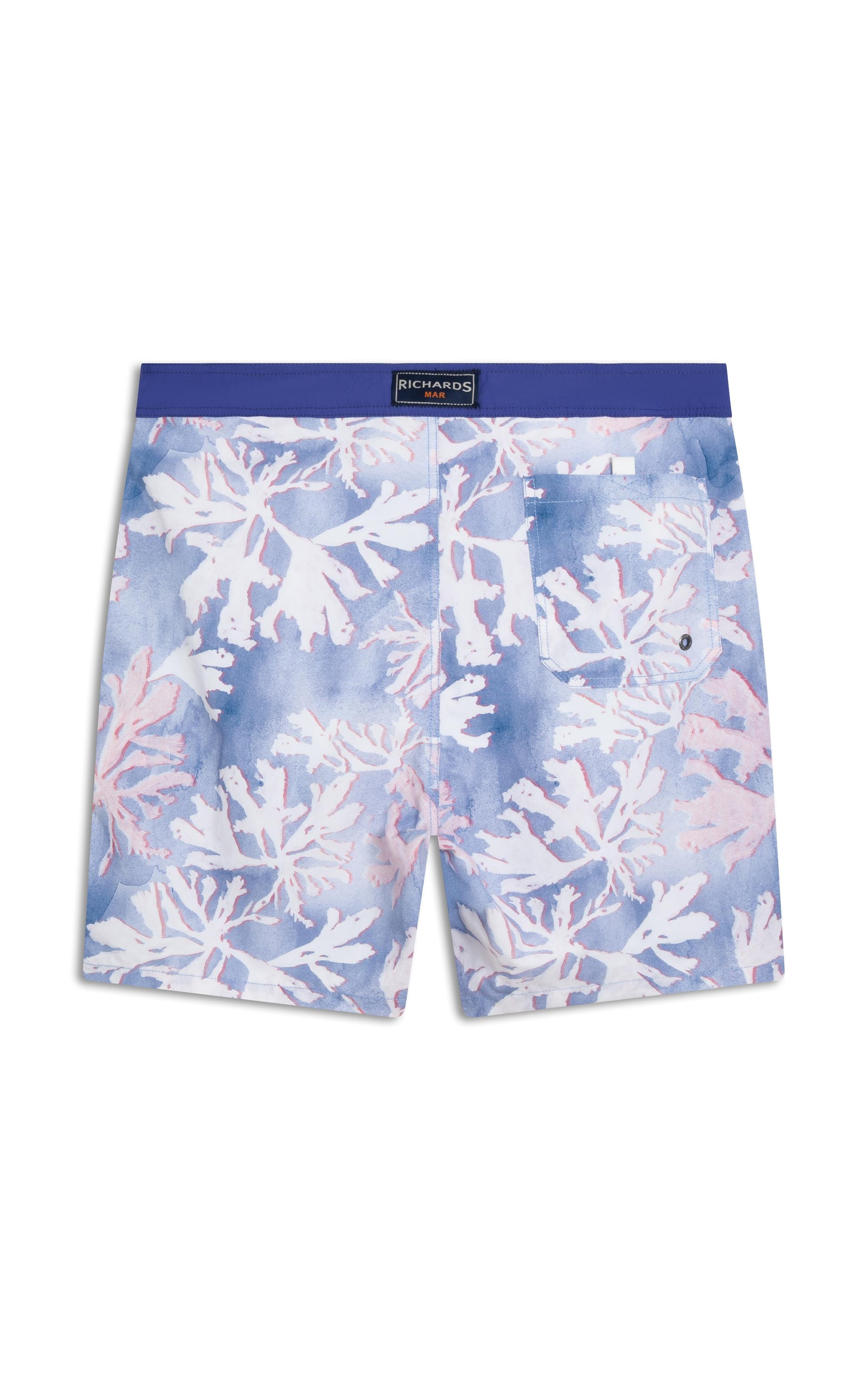 Beach Short Color Reef Surf Azul Bic