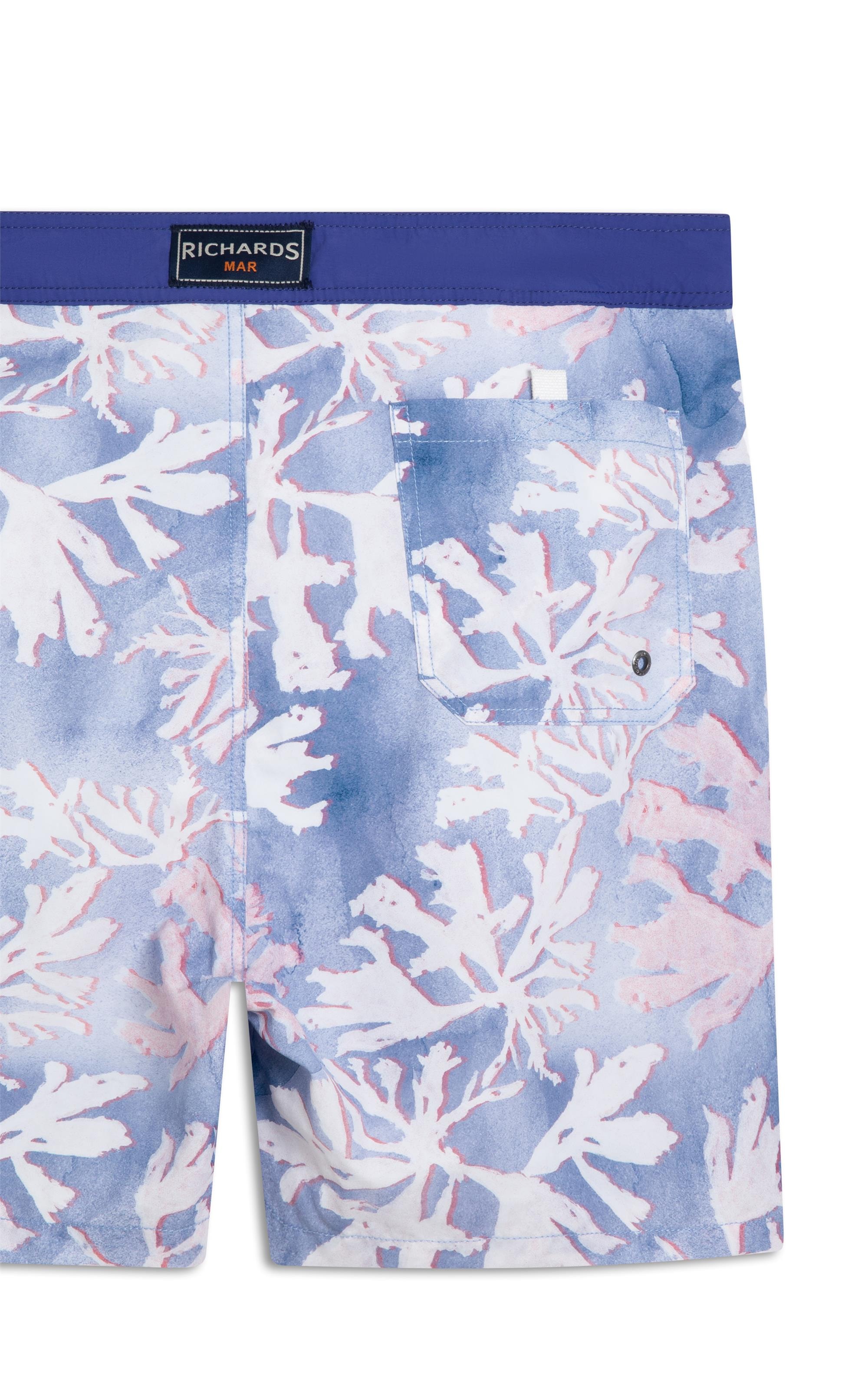 Beach Short Color Reef Surf Azul Bic