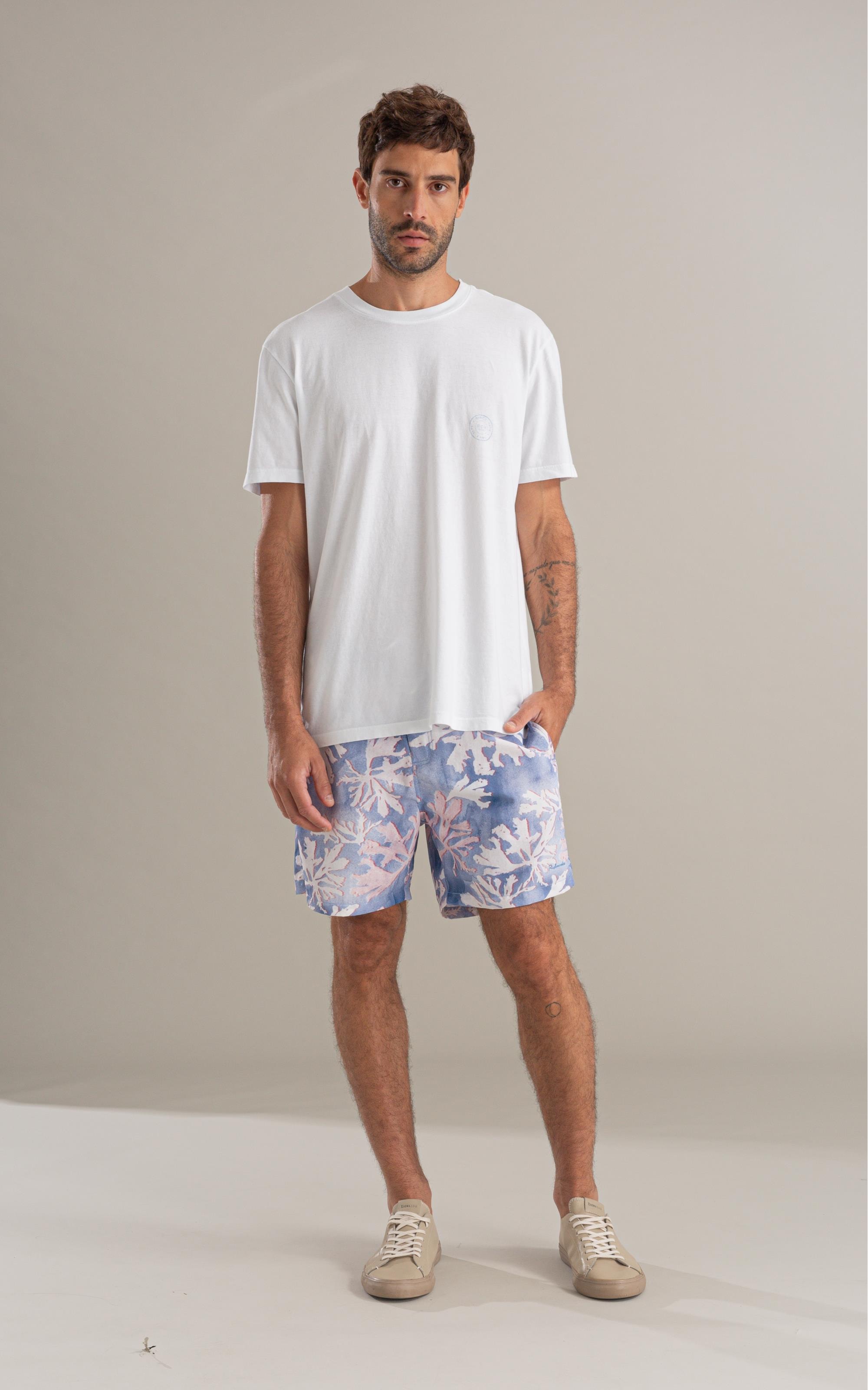Beach Short Color Reef Surf Azul Bic