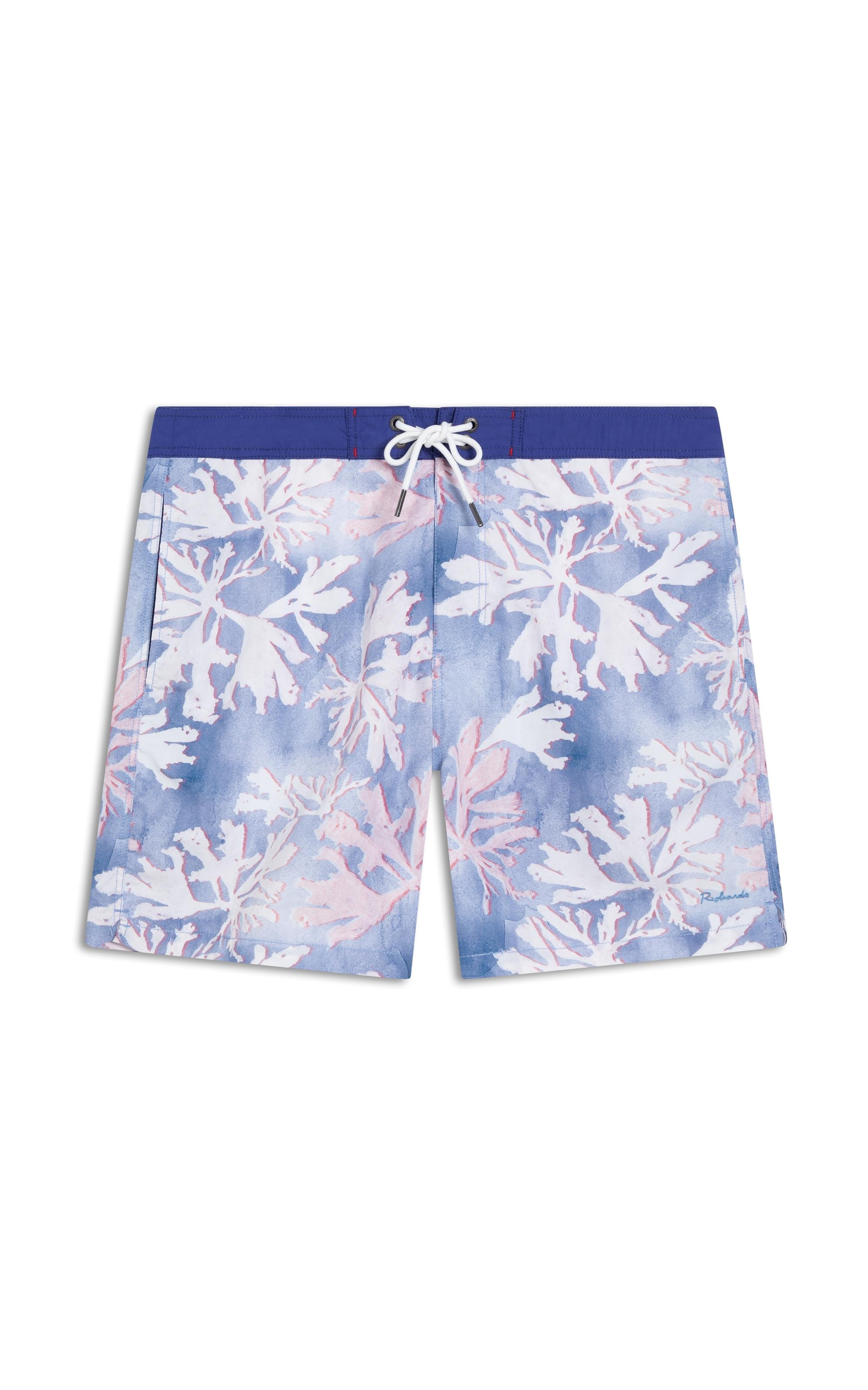 Beach Short Color Reef Surf Azul Bic