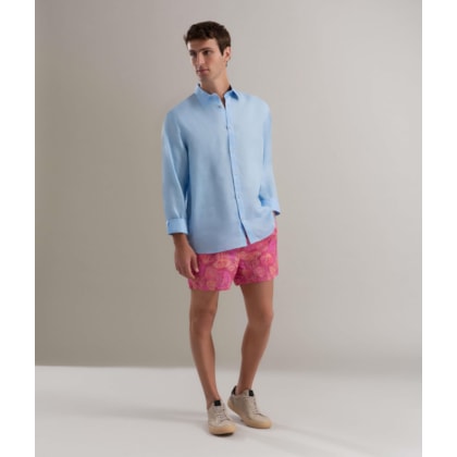 Beach Short Conchas Biarritz Pink