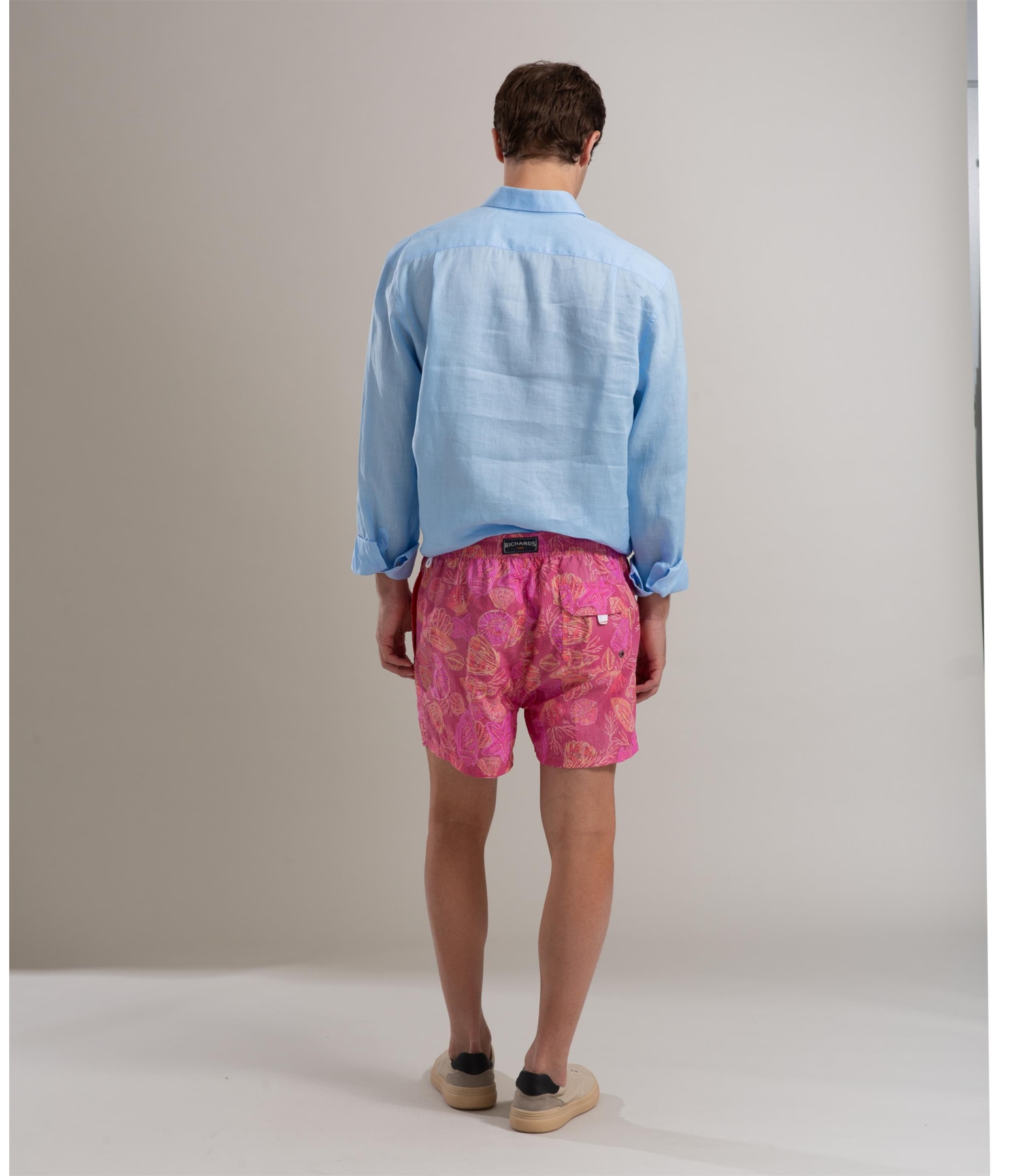 Beach Short Conchas Biarritz Pink