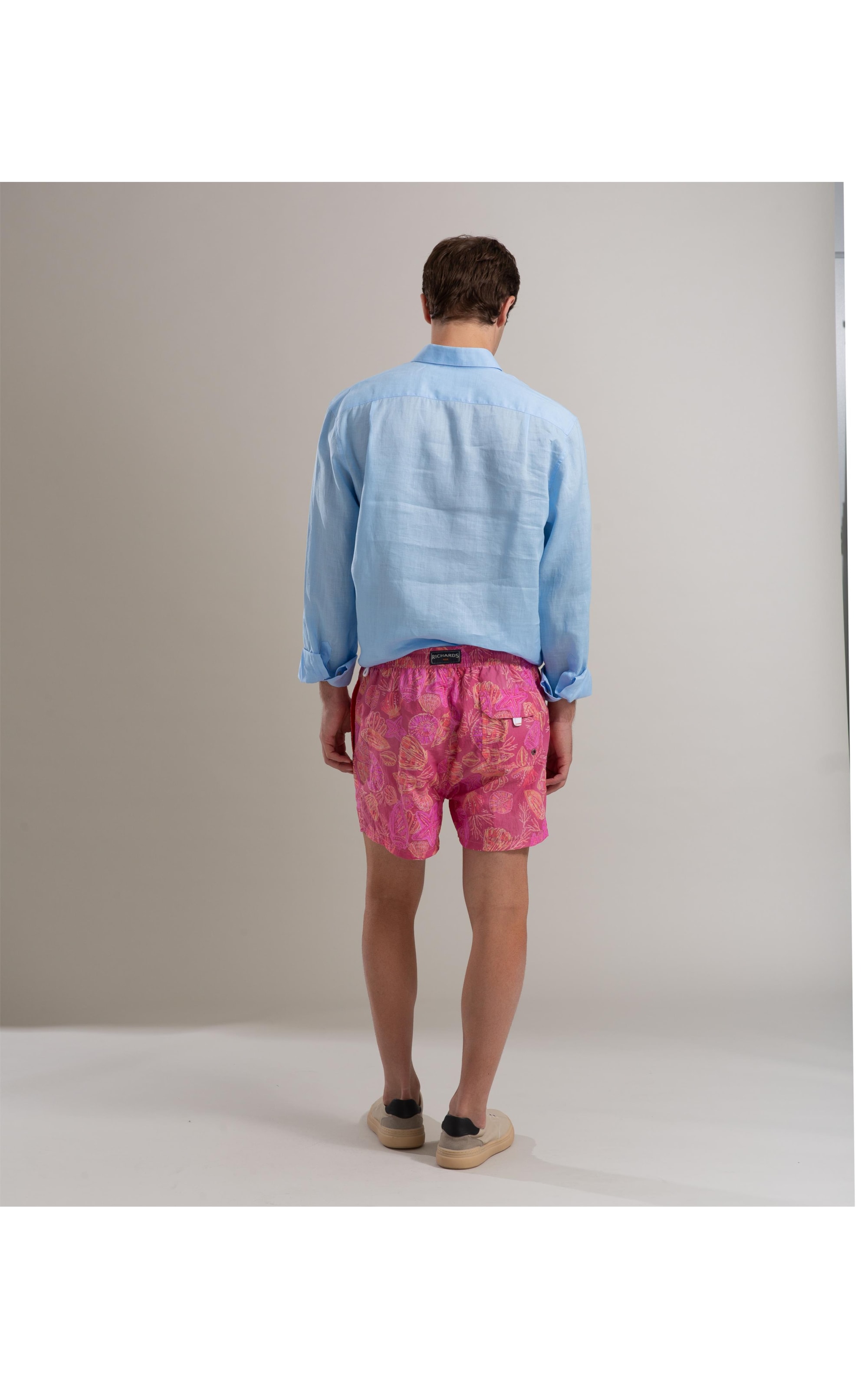 Beach Short Conchas Biarritz Pink