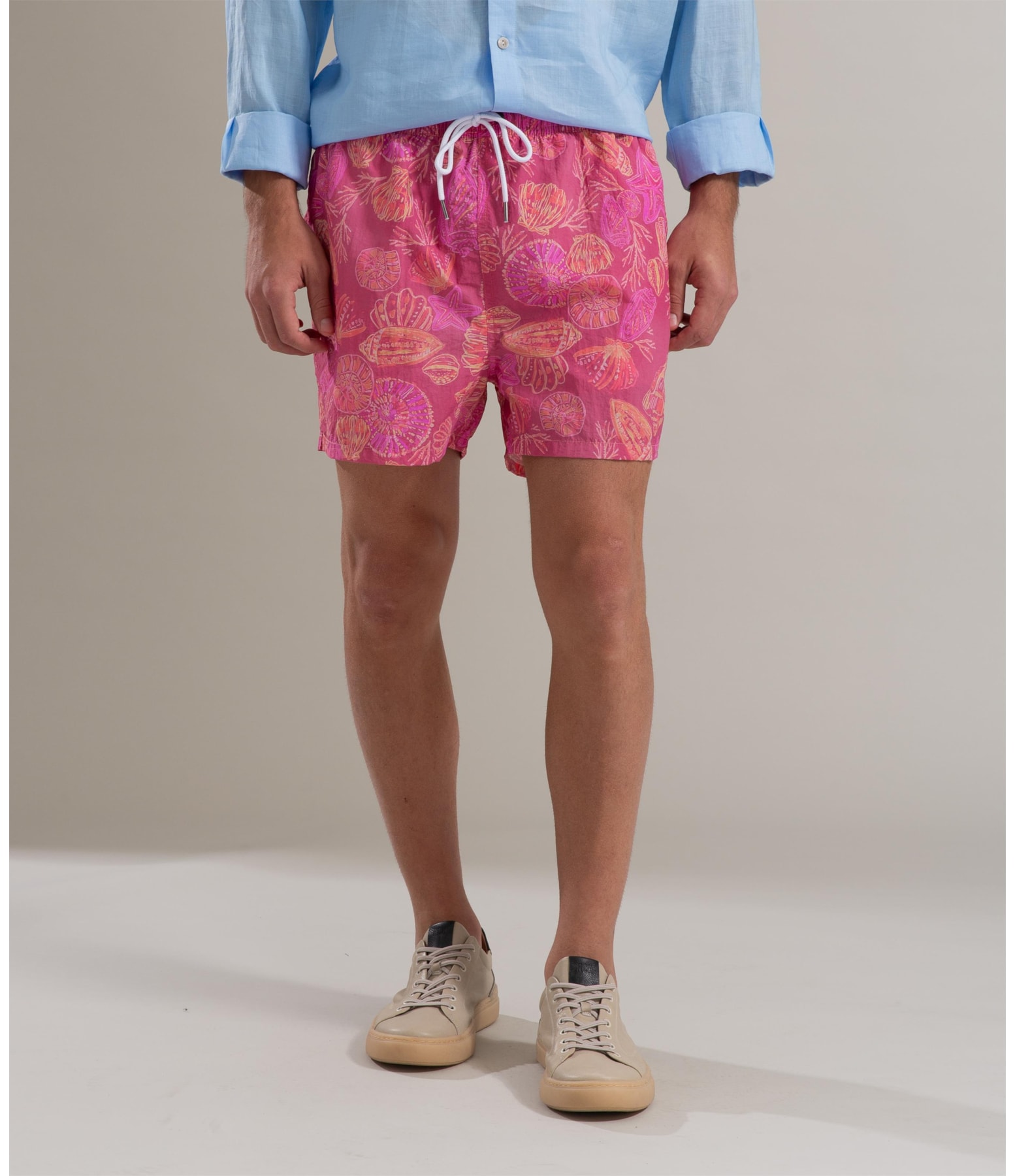 Beach Short Conchas Biarritz Pink