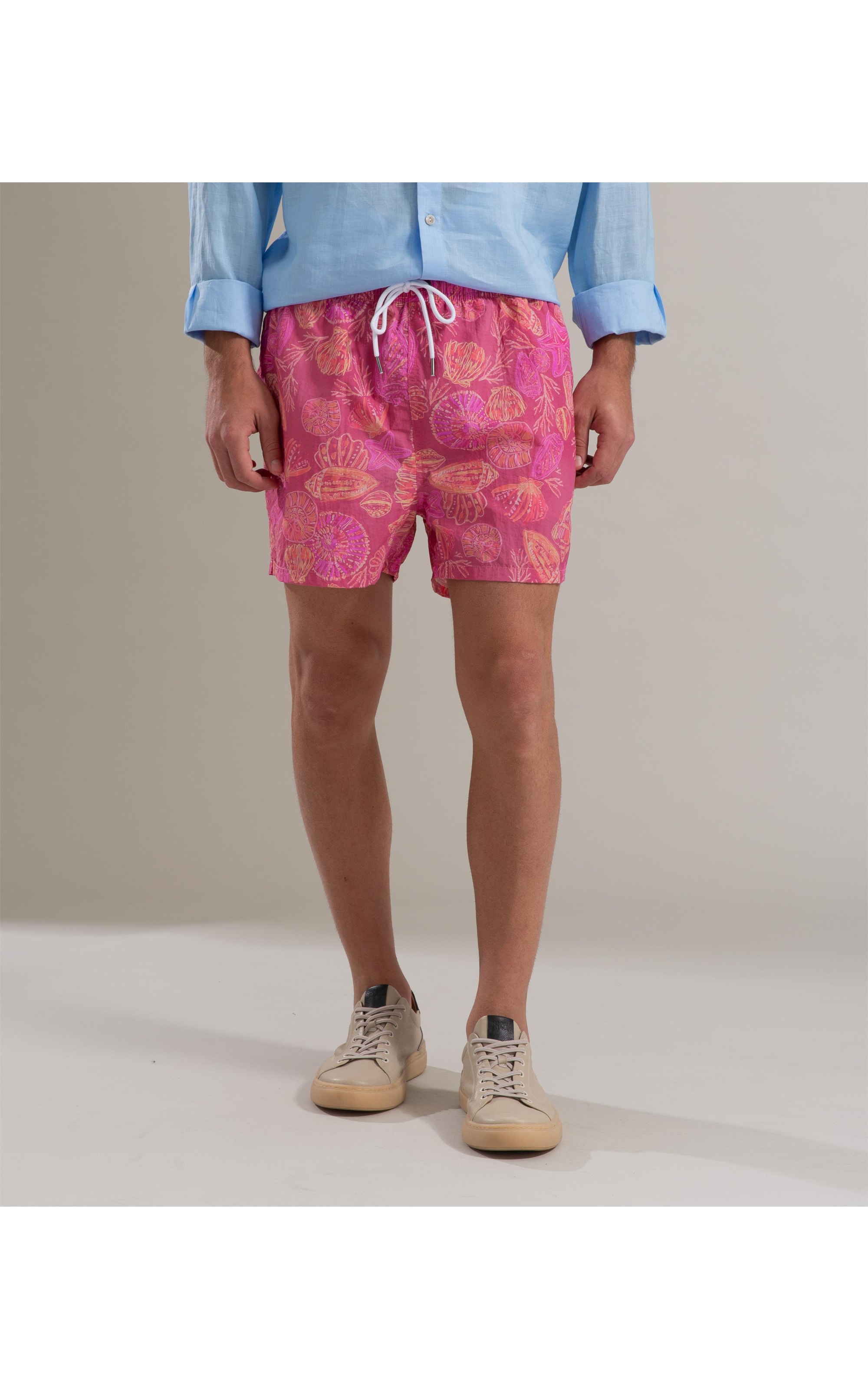Beach Short Conchas Biarritz Pink