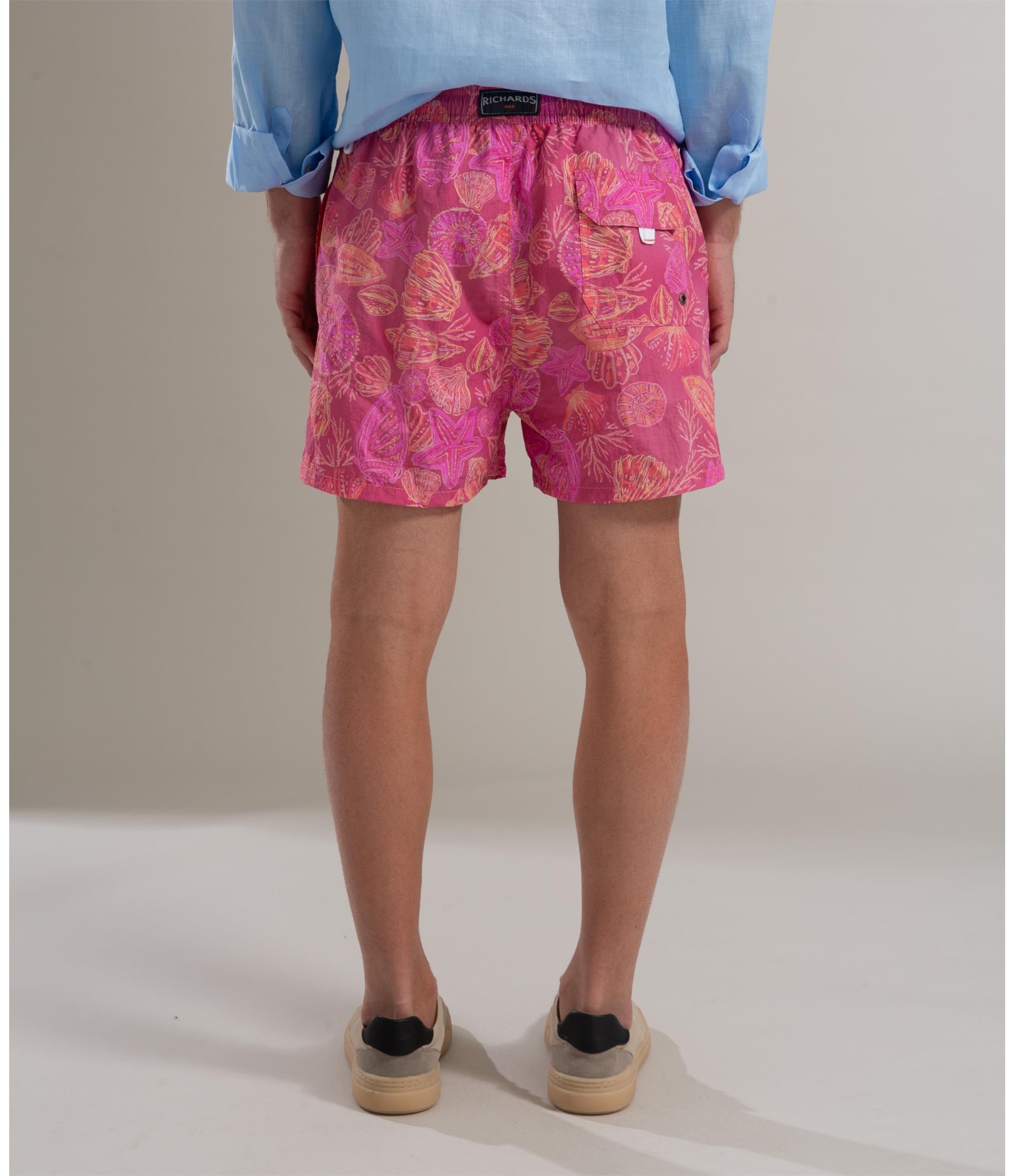 Beach Short Conchas Biarritz Pink