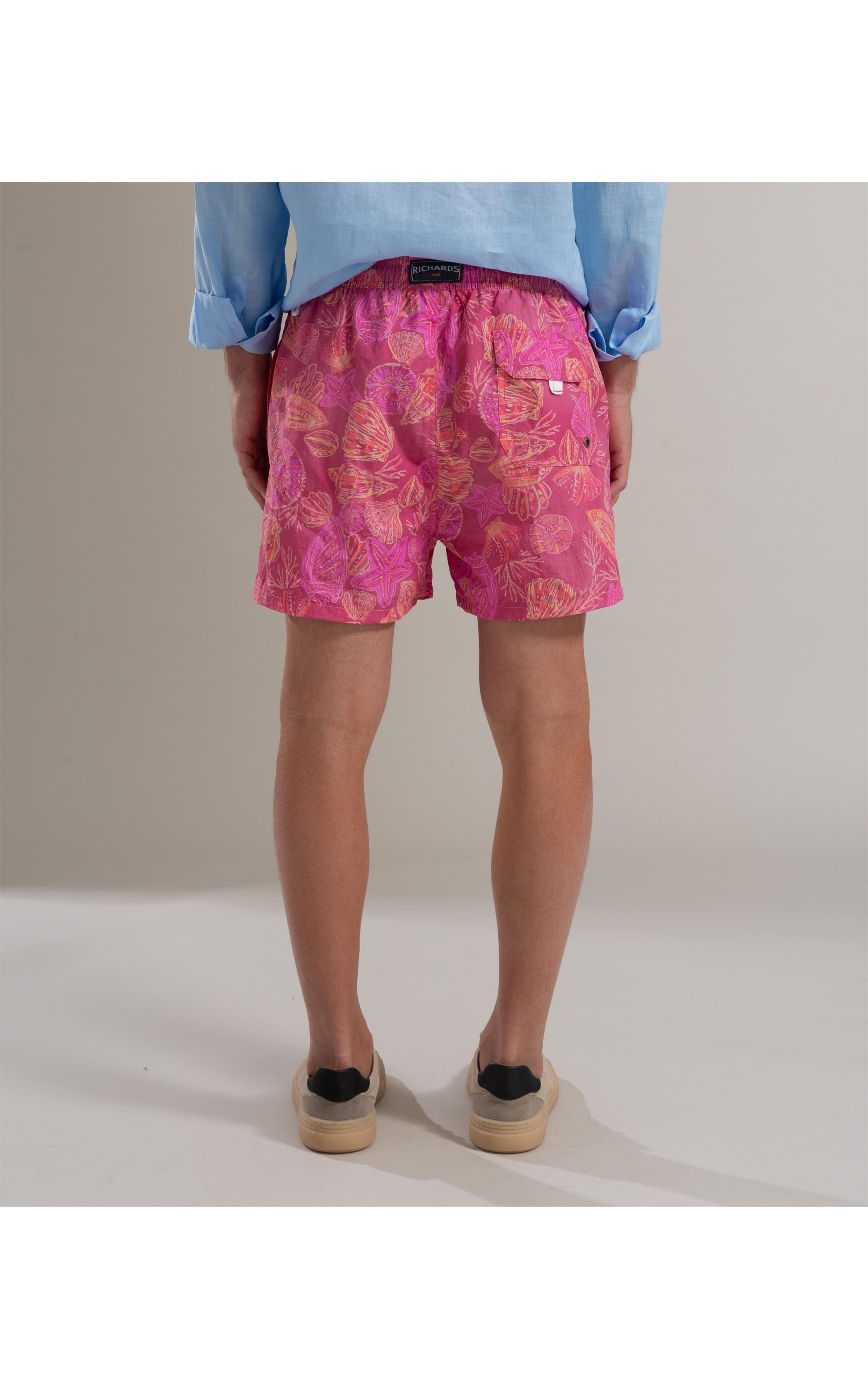 Beach Short Conchas Biarritz Pink