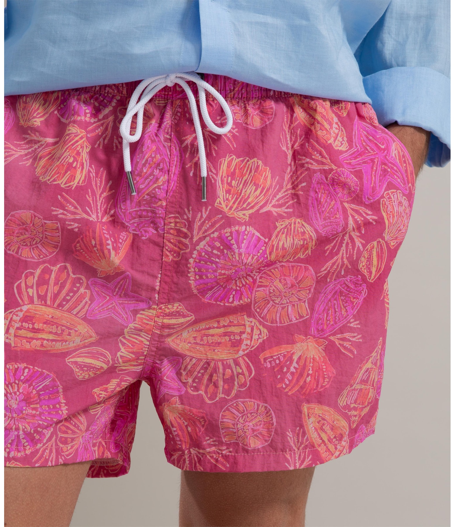 Beach Short Conchas Biarritz Pink