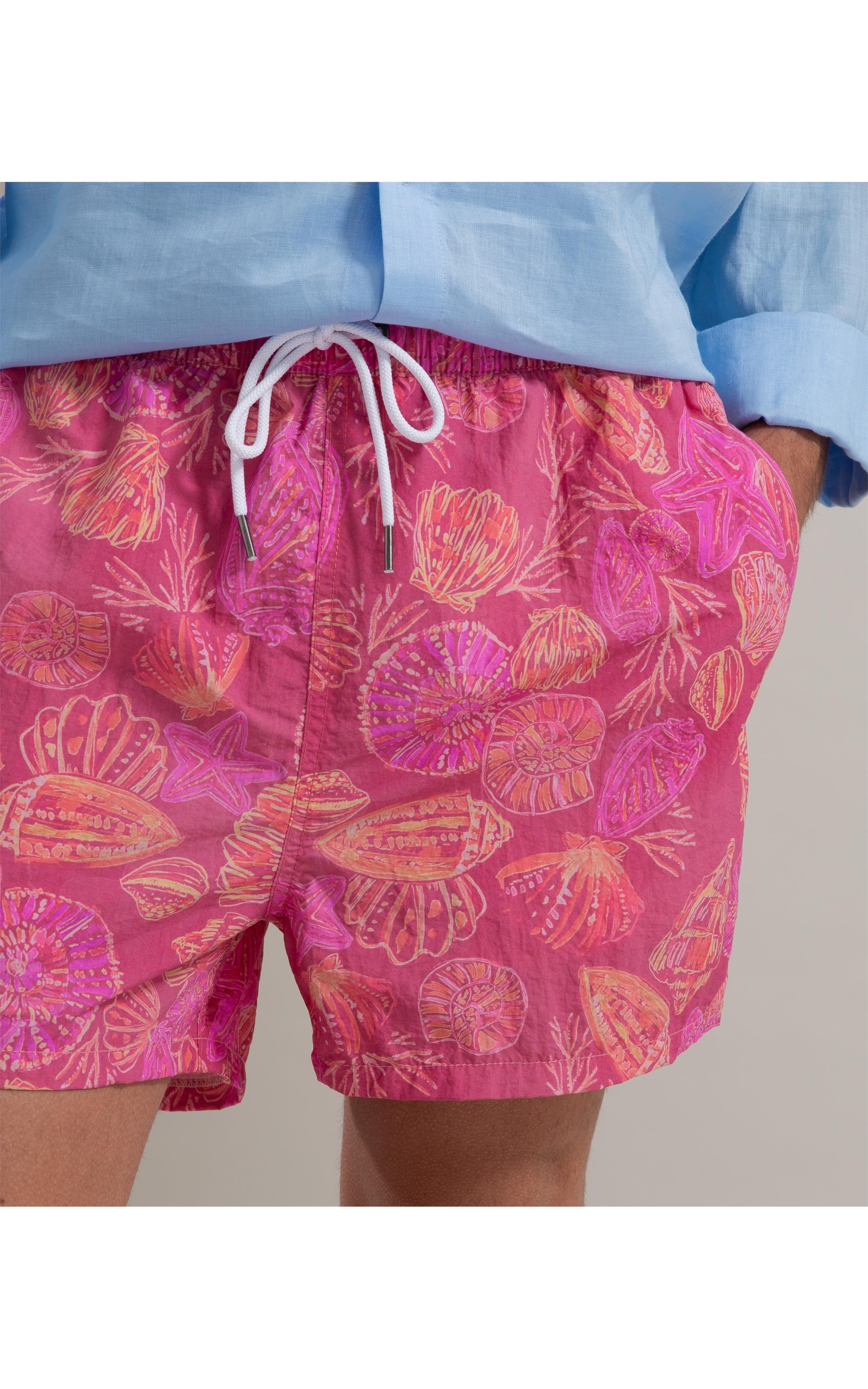 Beach Short Conchas Biarritz Pink