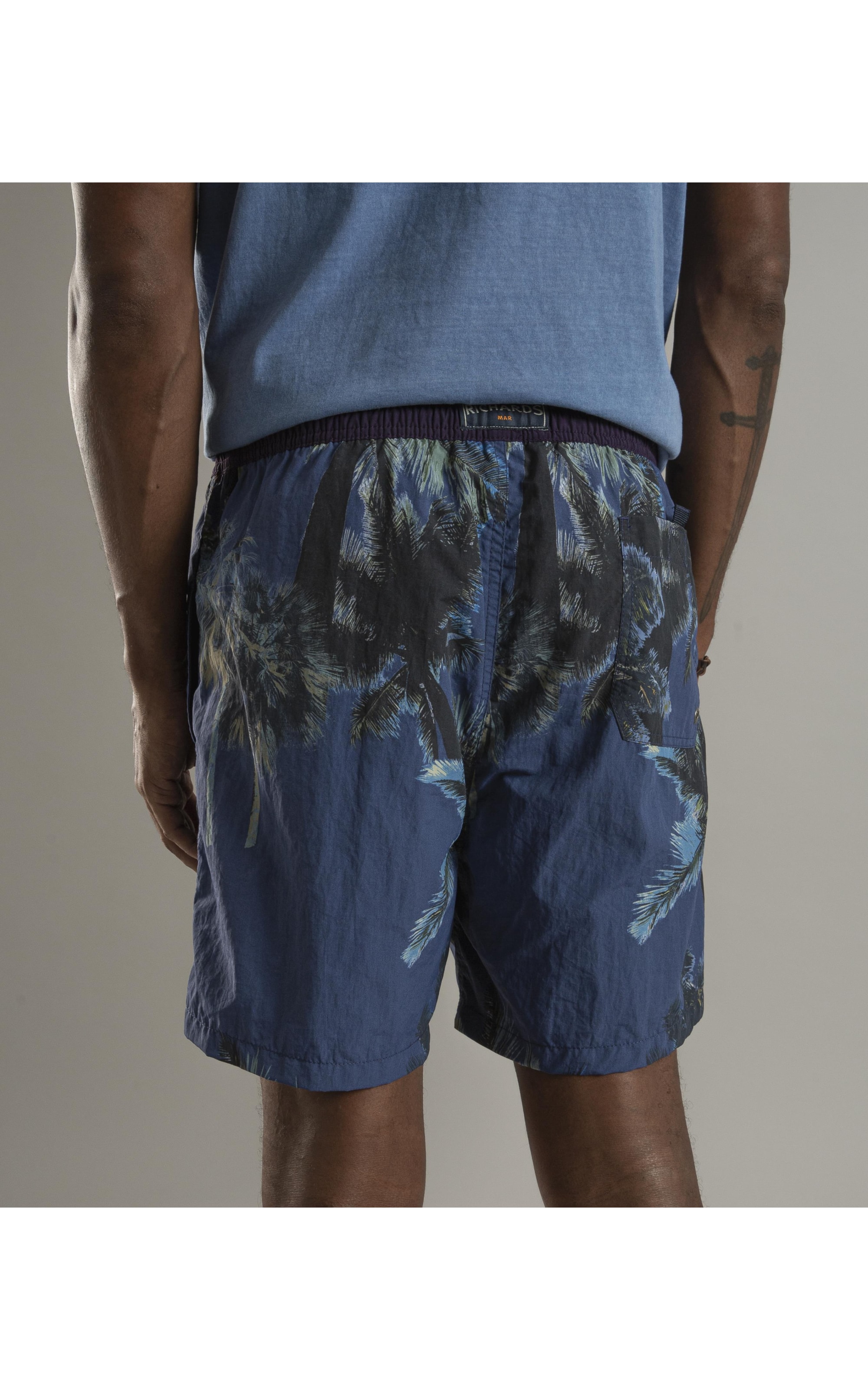 Beach Short Coqueiros Regular Old Purple