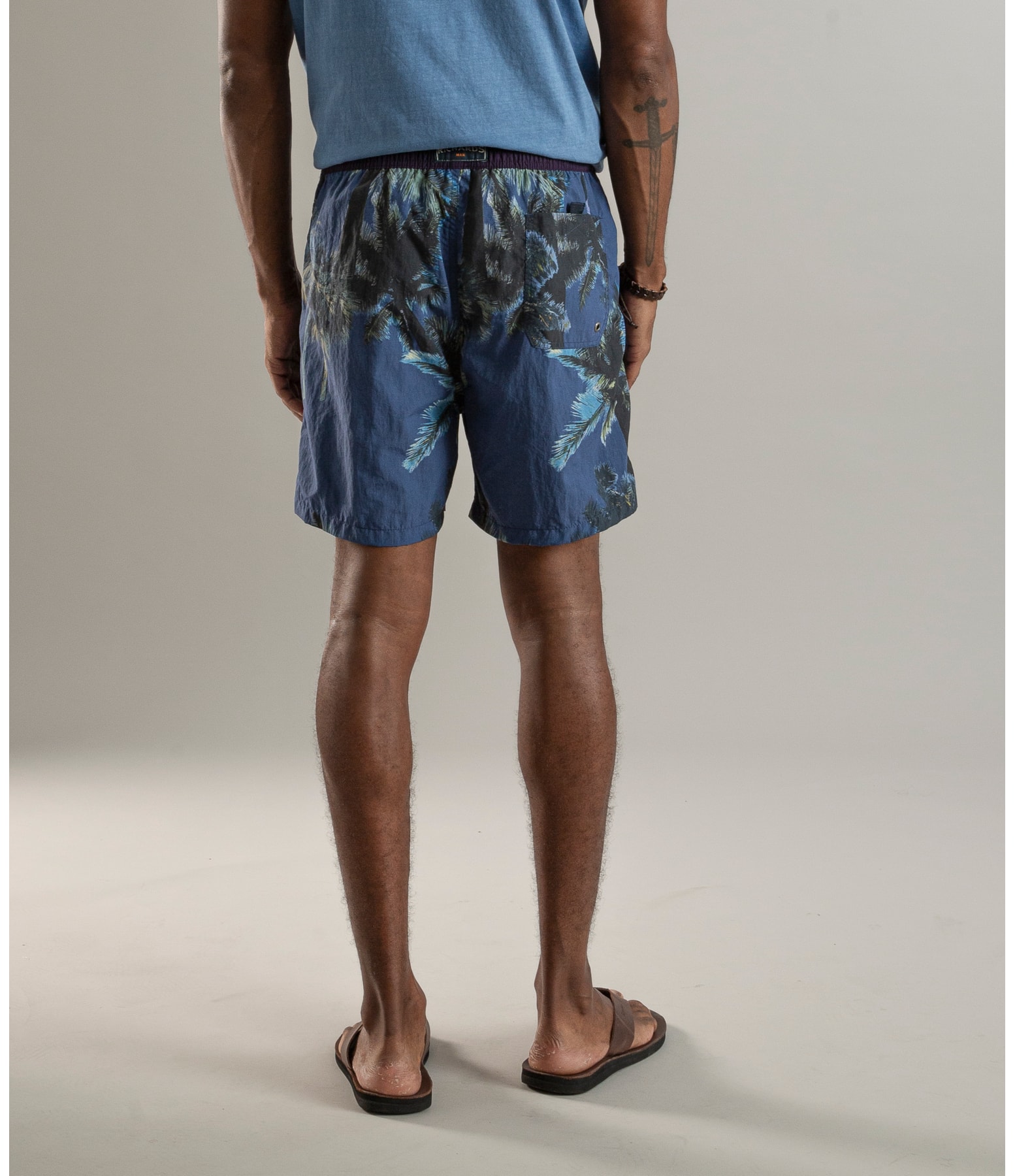 Beach Short Coqueiros Regular Old Purple