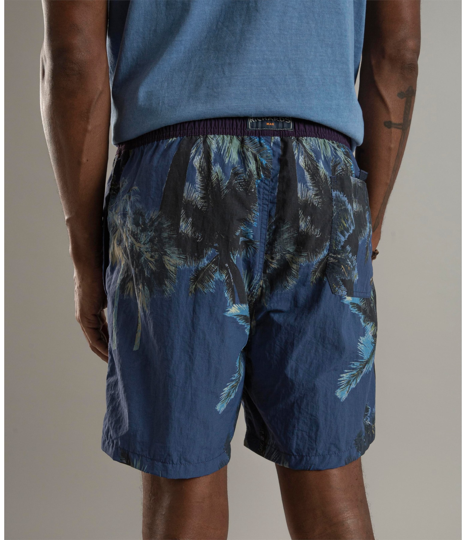 Beach Short Coqueiros Regular Old Purple