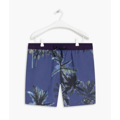 Beach Short Coqueiros Regular Old Purple