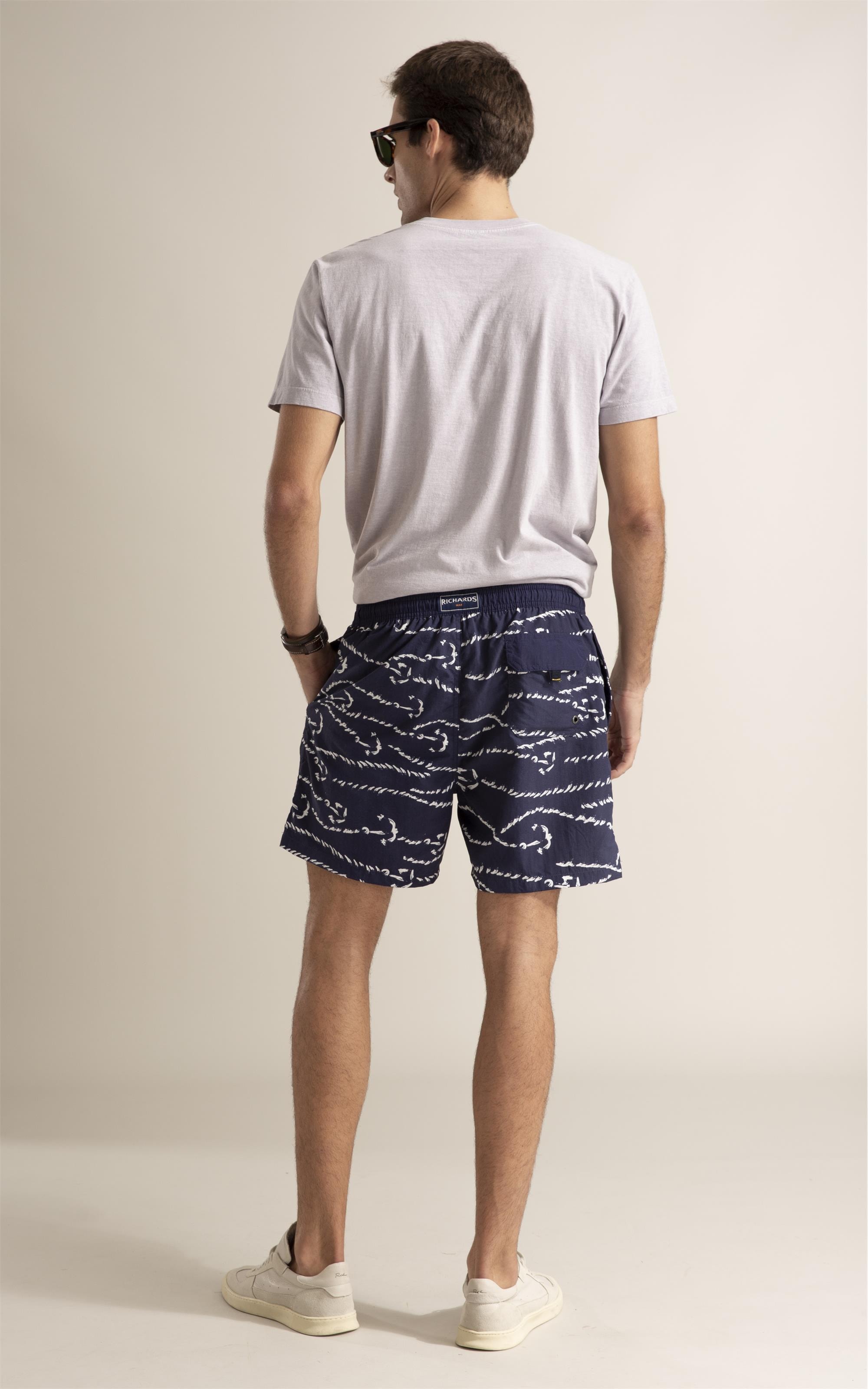 Beach Short Cordas Horizon Dark Navy