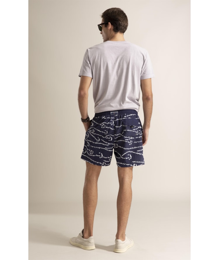 Beach Short Cordas Horizon Dark Navy