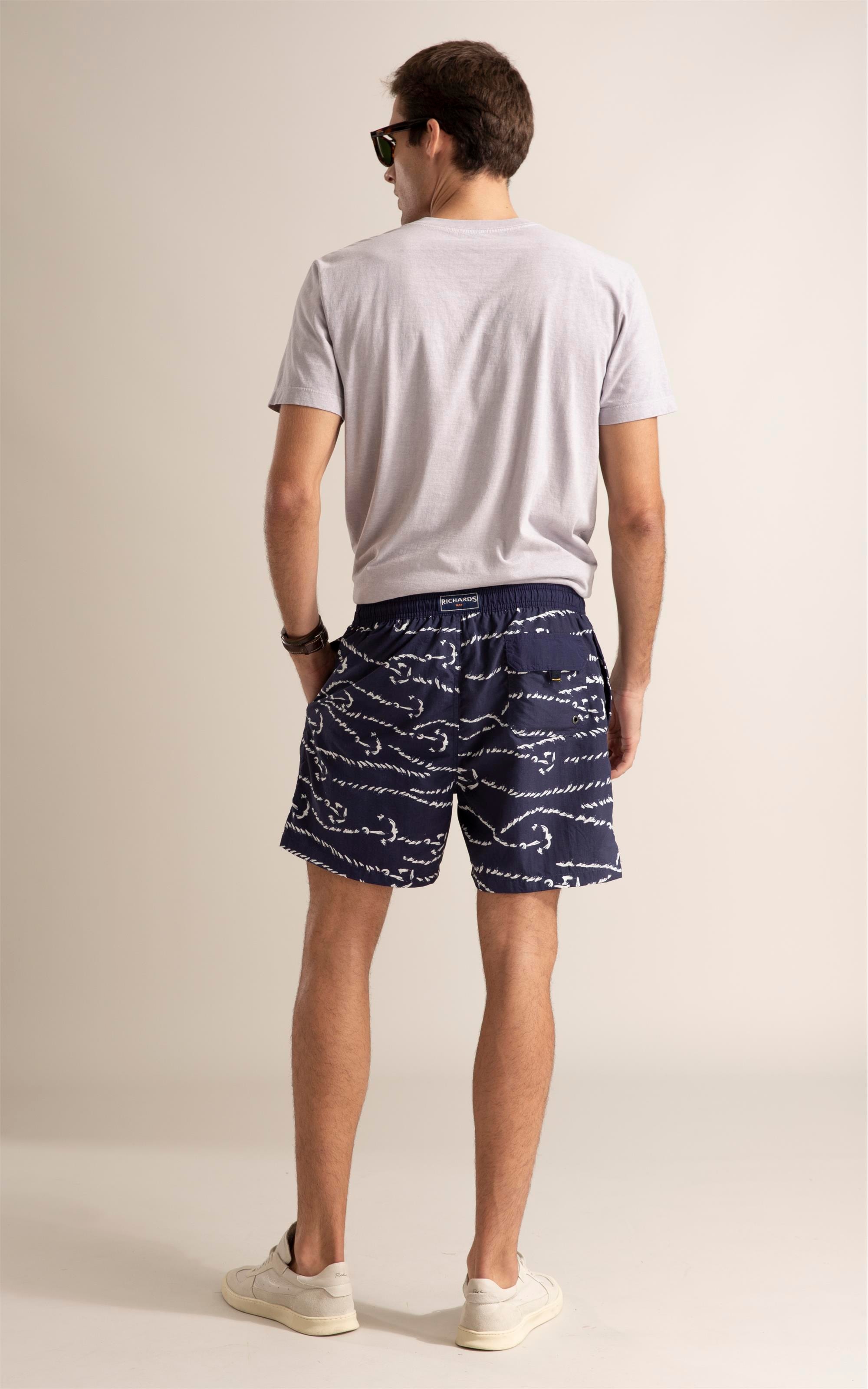 Beach Short Cordas Horizon Dark Navy