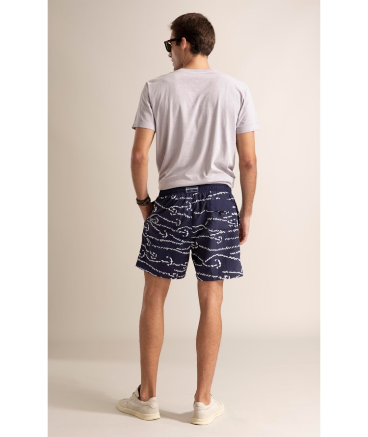 Beach Short Cordas Horizon Dark Navy