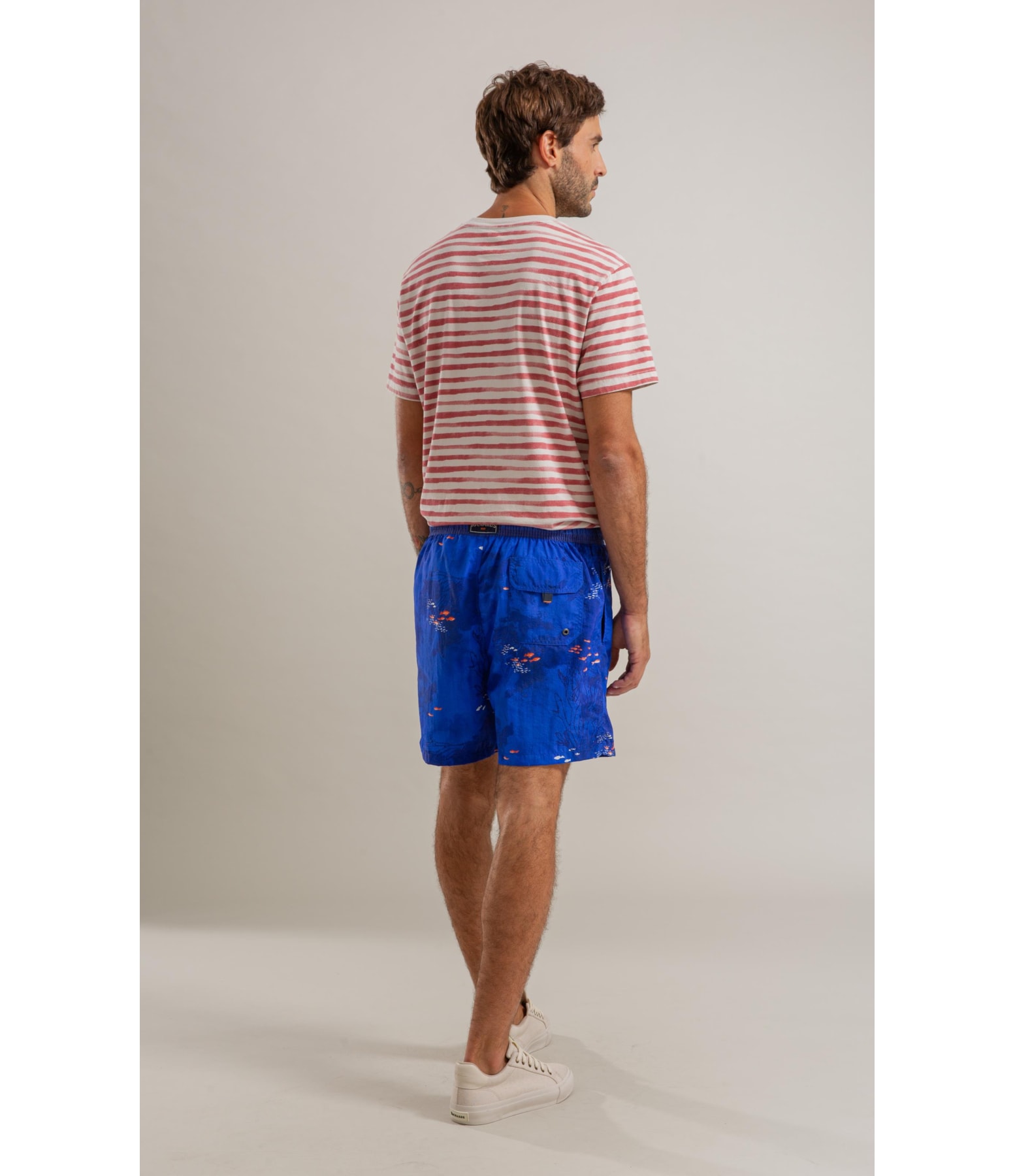 Beach Short Deep Ocean Biarritz Azul Bic