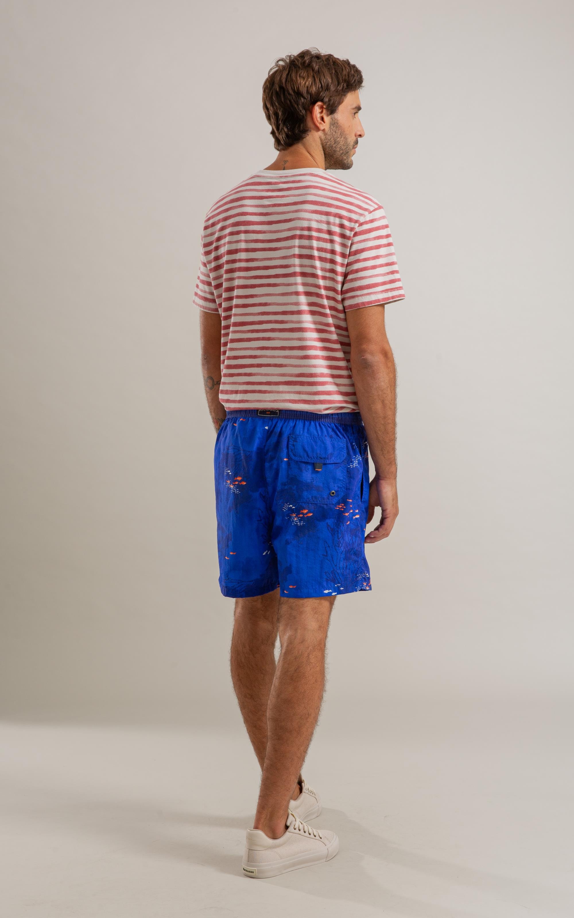 Beach Short Deep Ocean Biarritz Azul Bic