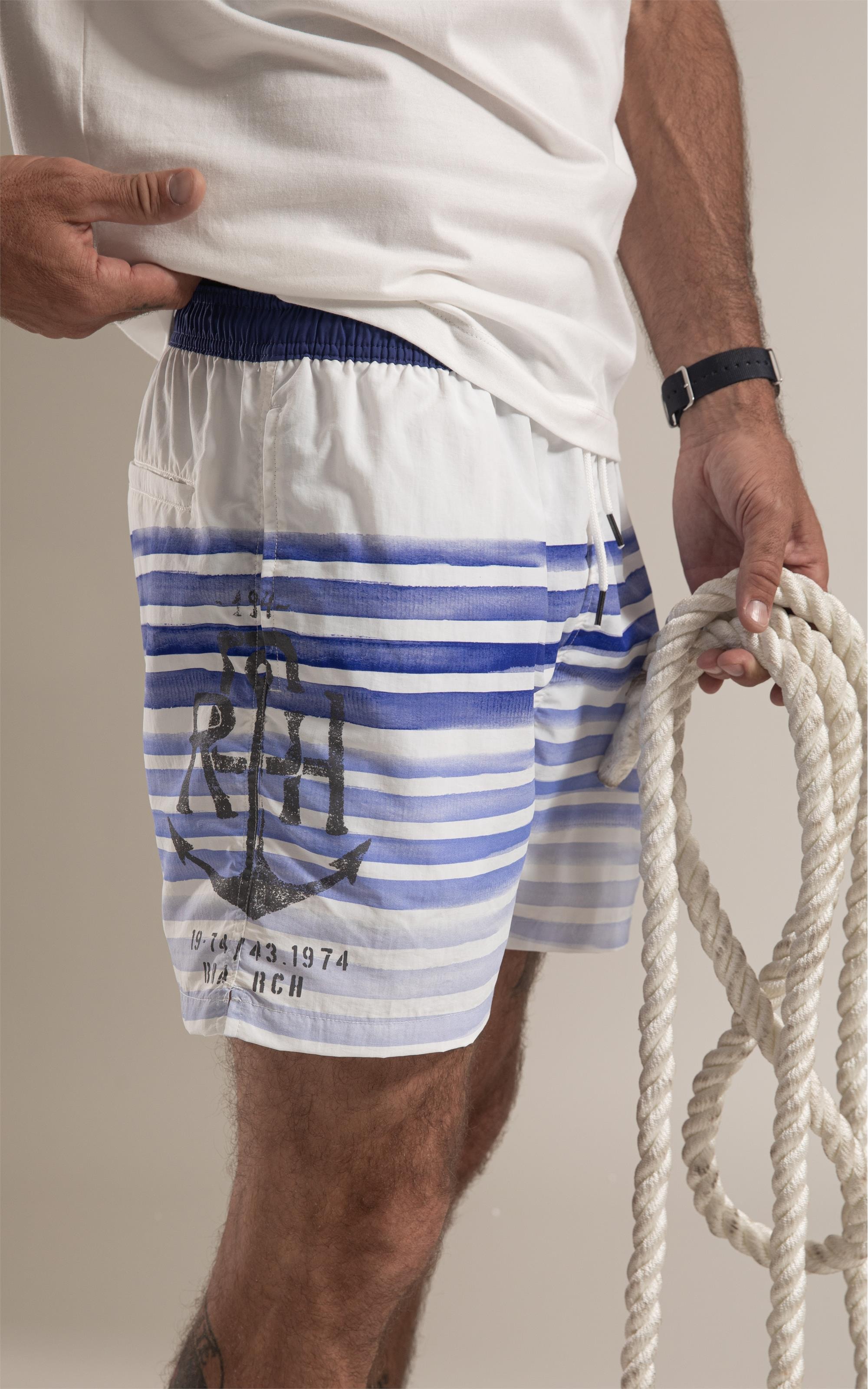 Beach Short Degradê Azul Bic
