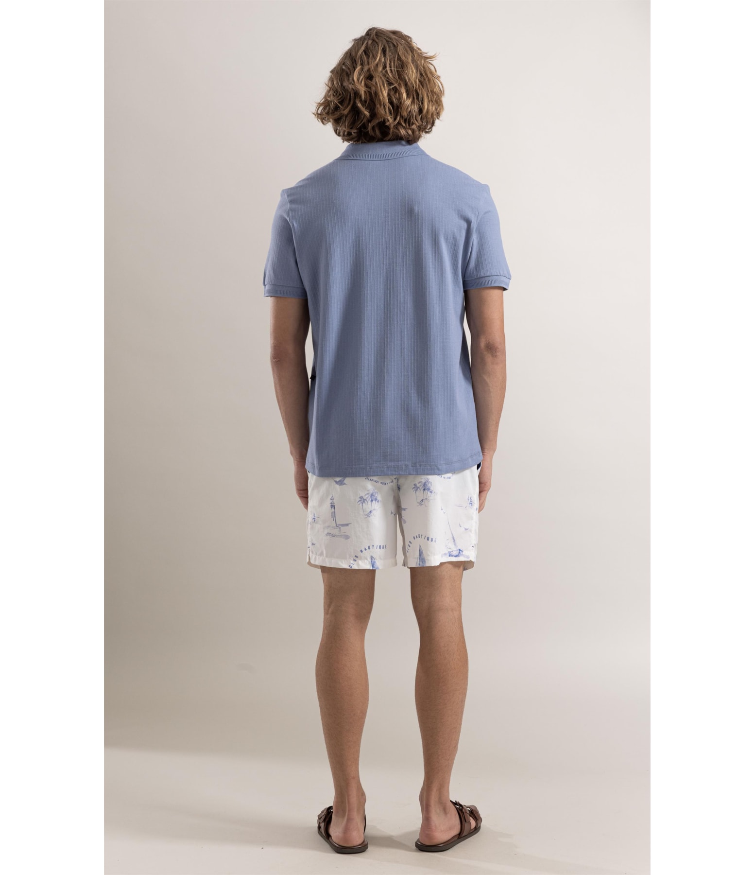 Beach Short Farol Regular Branco