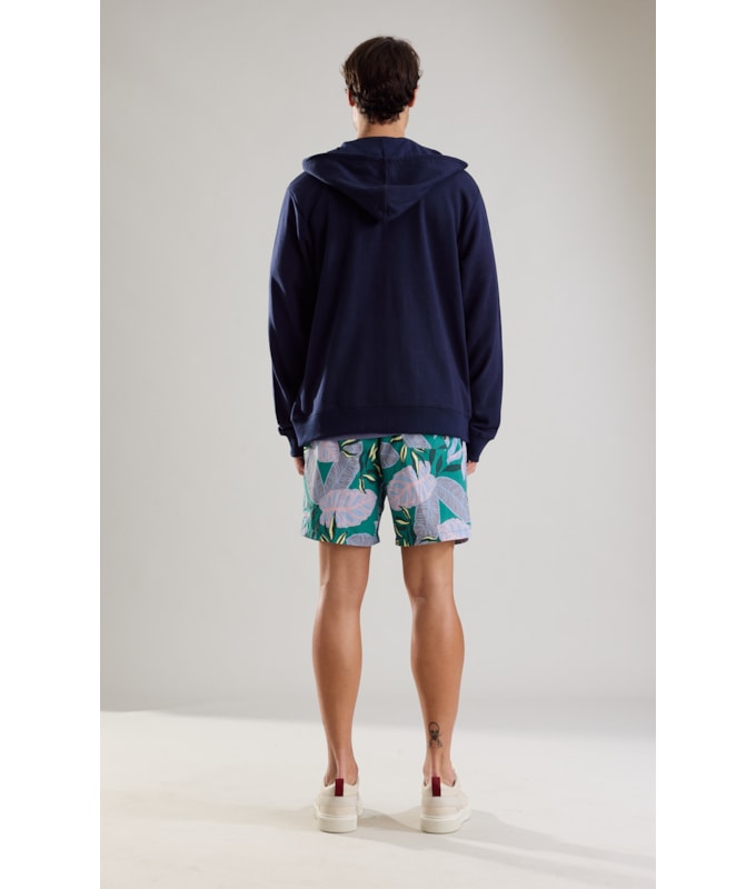 Beach Short Feuille Regular Verde Jade