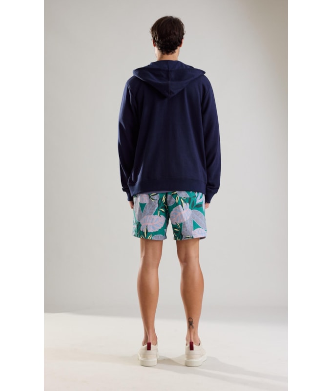 Beach Short Feuille Regular Verde Jade