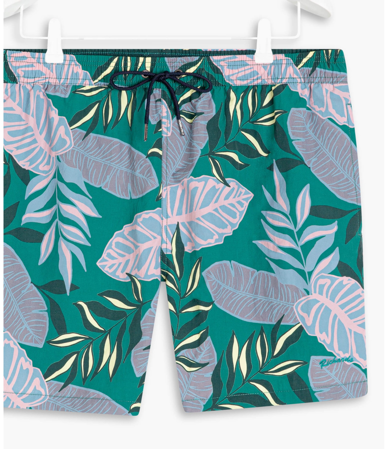 Beach Short Feuille Regular Verde Jade