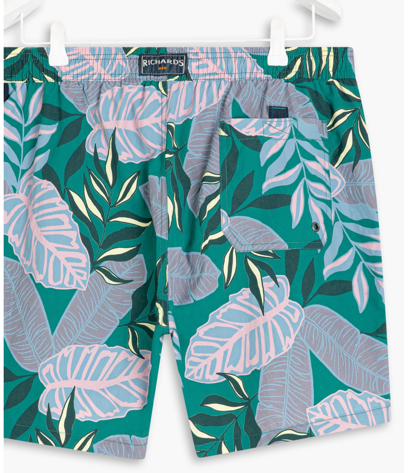 Beach Short Feuille Regular Verde Jade
