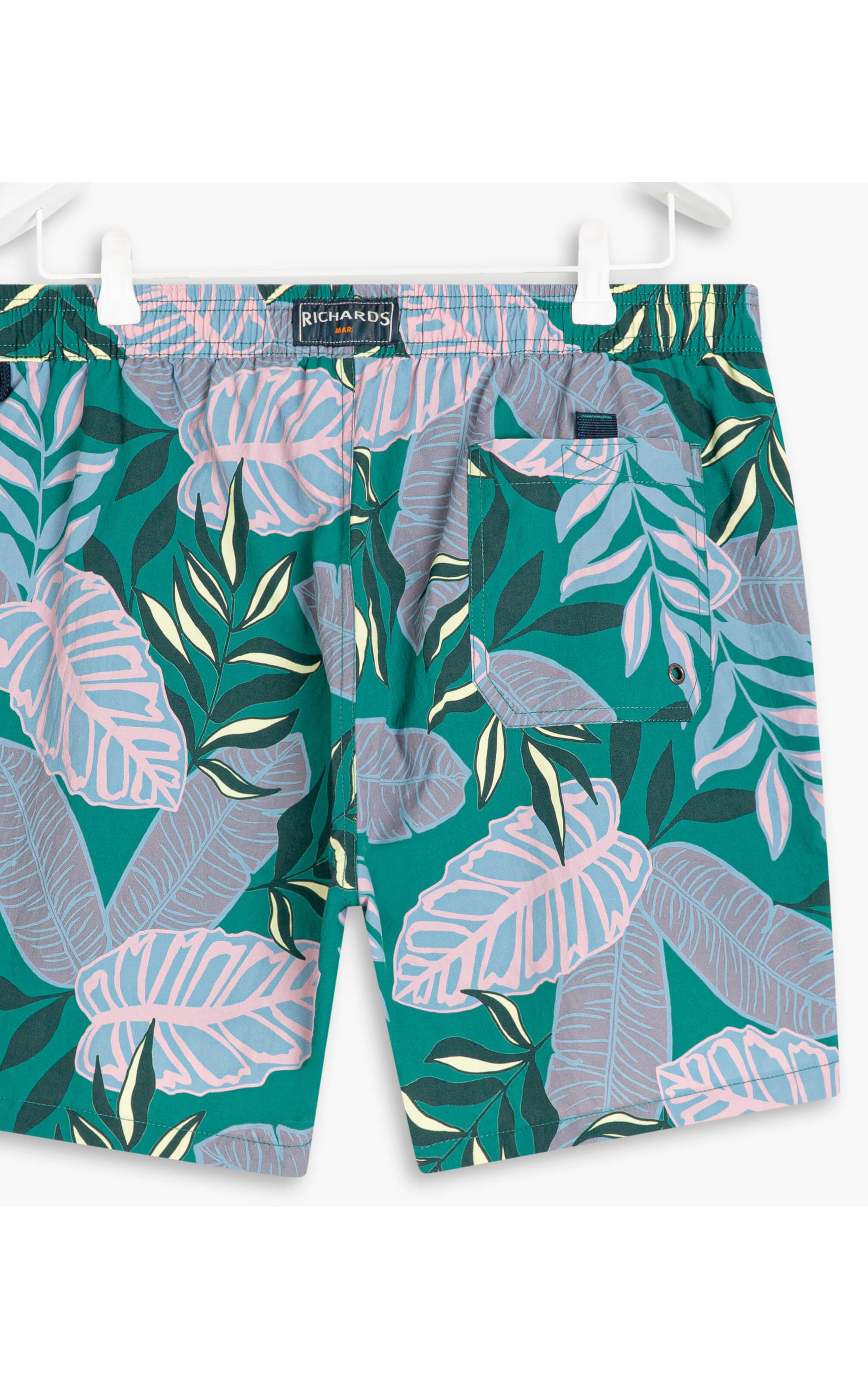 Beach Short Feuille Regular Verde Jade