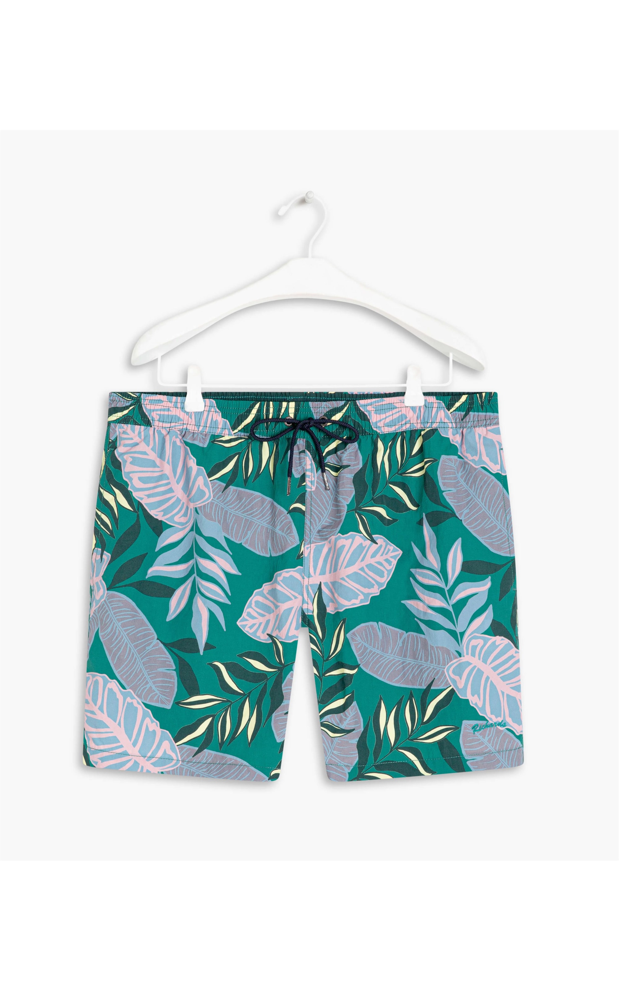 Beach Short Feuille Regular Verde Jade
