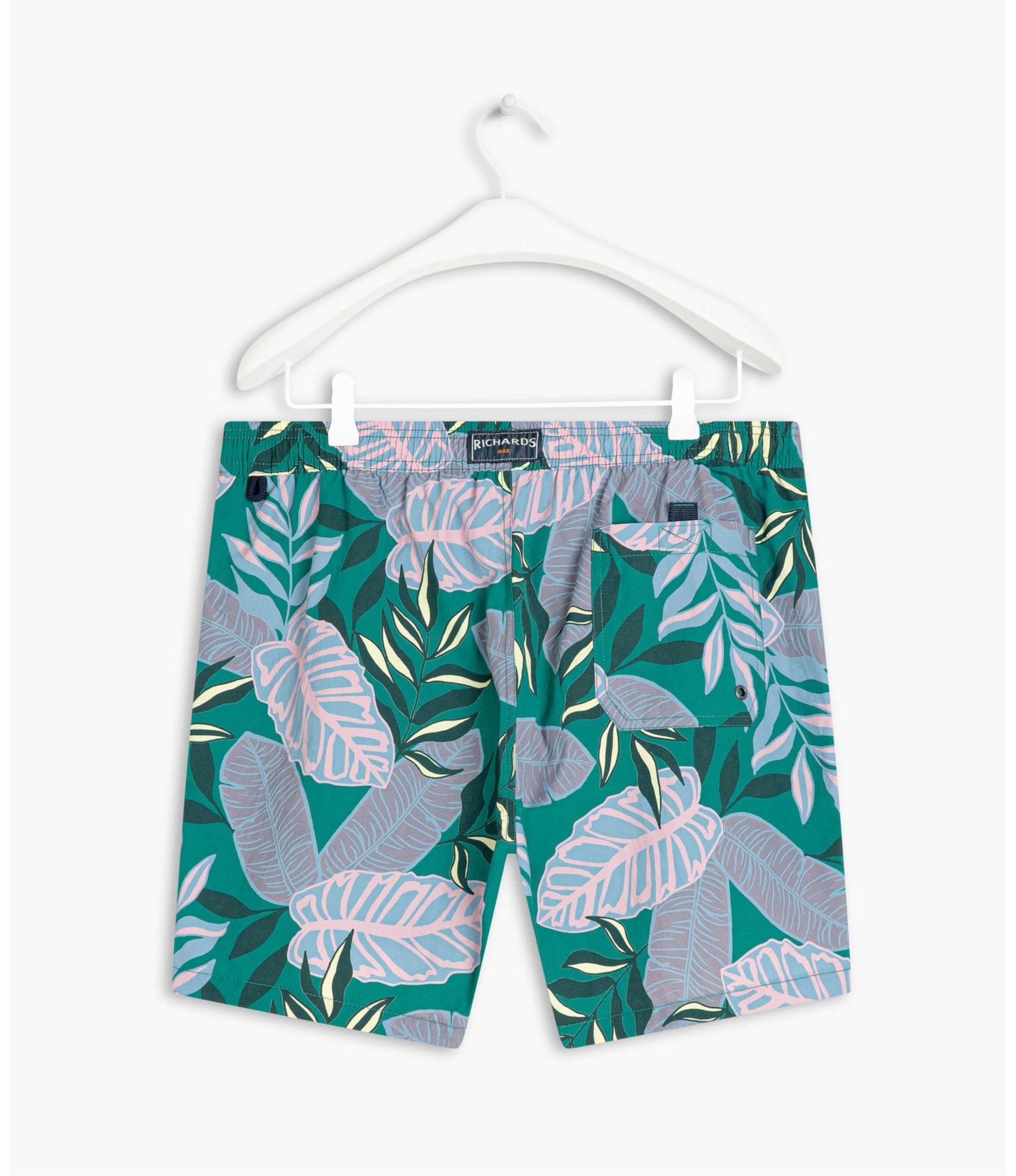 Beach Short Feuille Regular Verde Jade