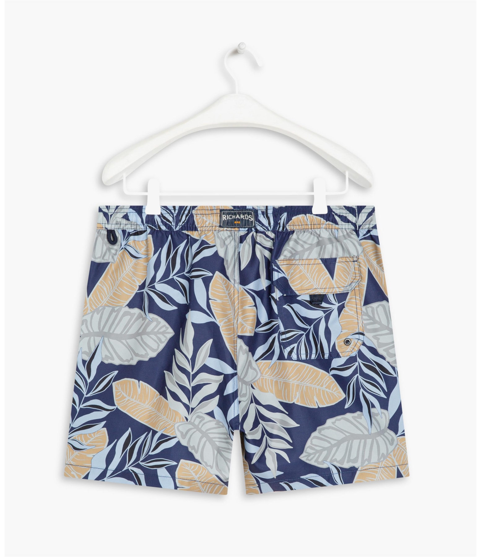 Beach Short Feuille Rgular Azul Bic