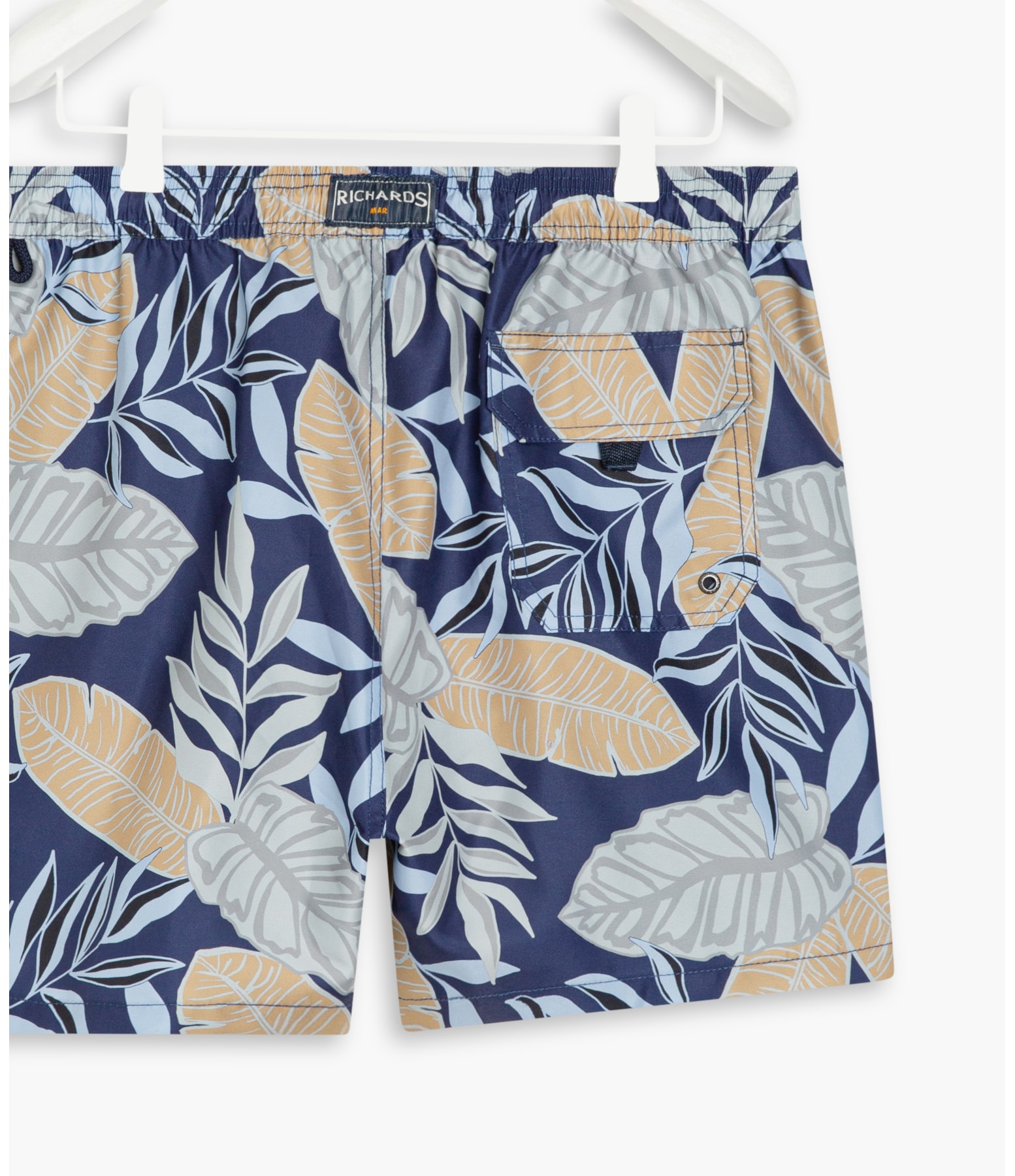 Beach Short Feuille Rgular Azul Bic