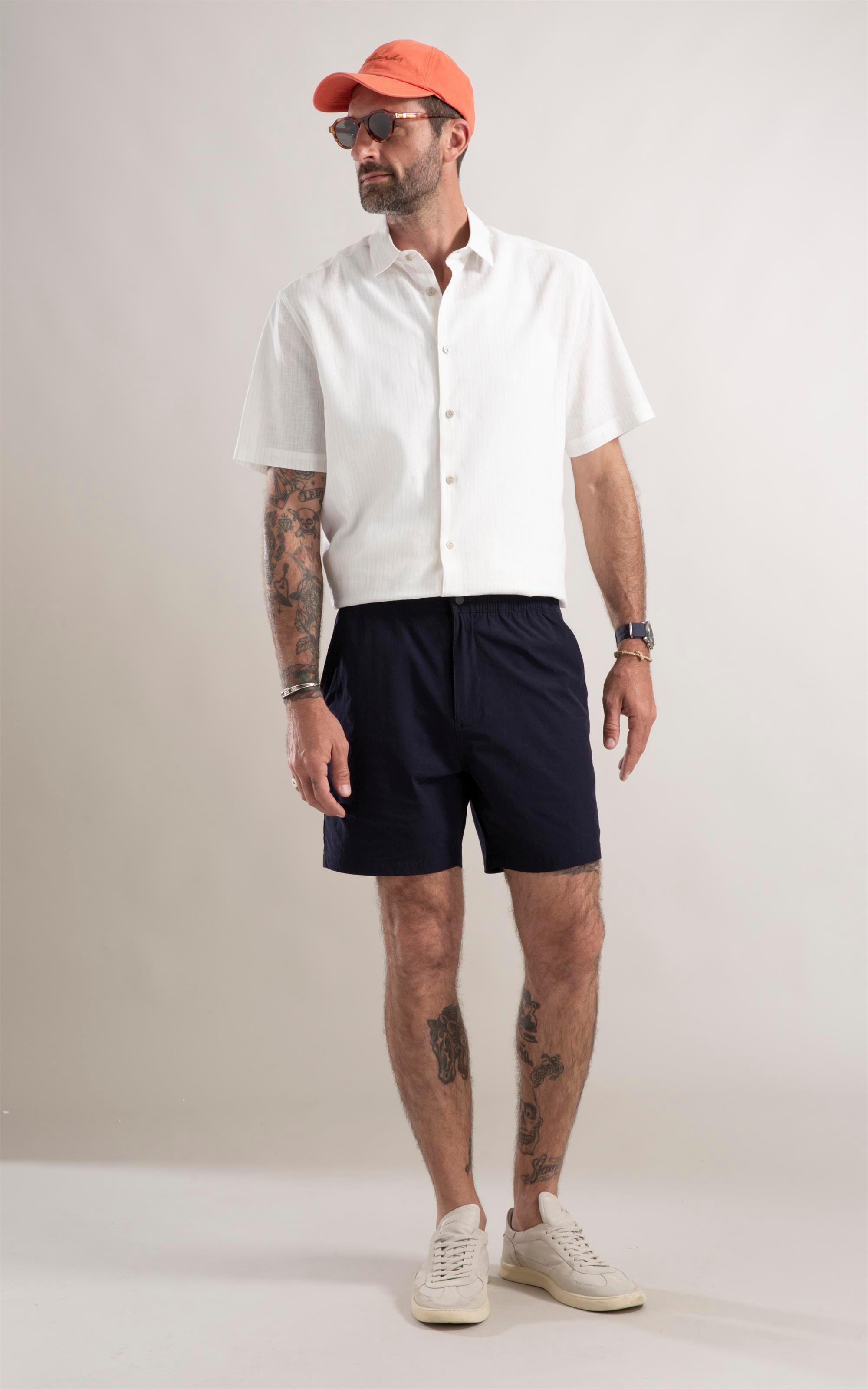 Beach Short Flow Stretch Marinho