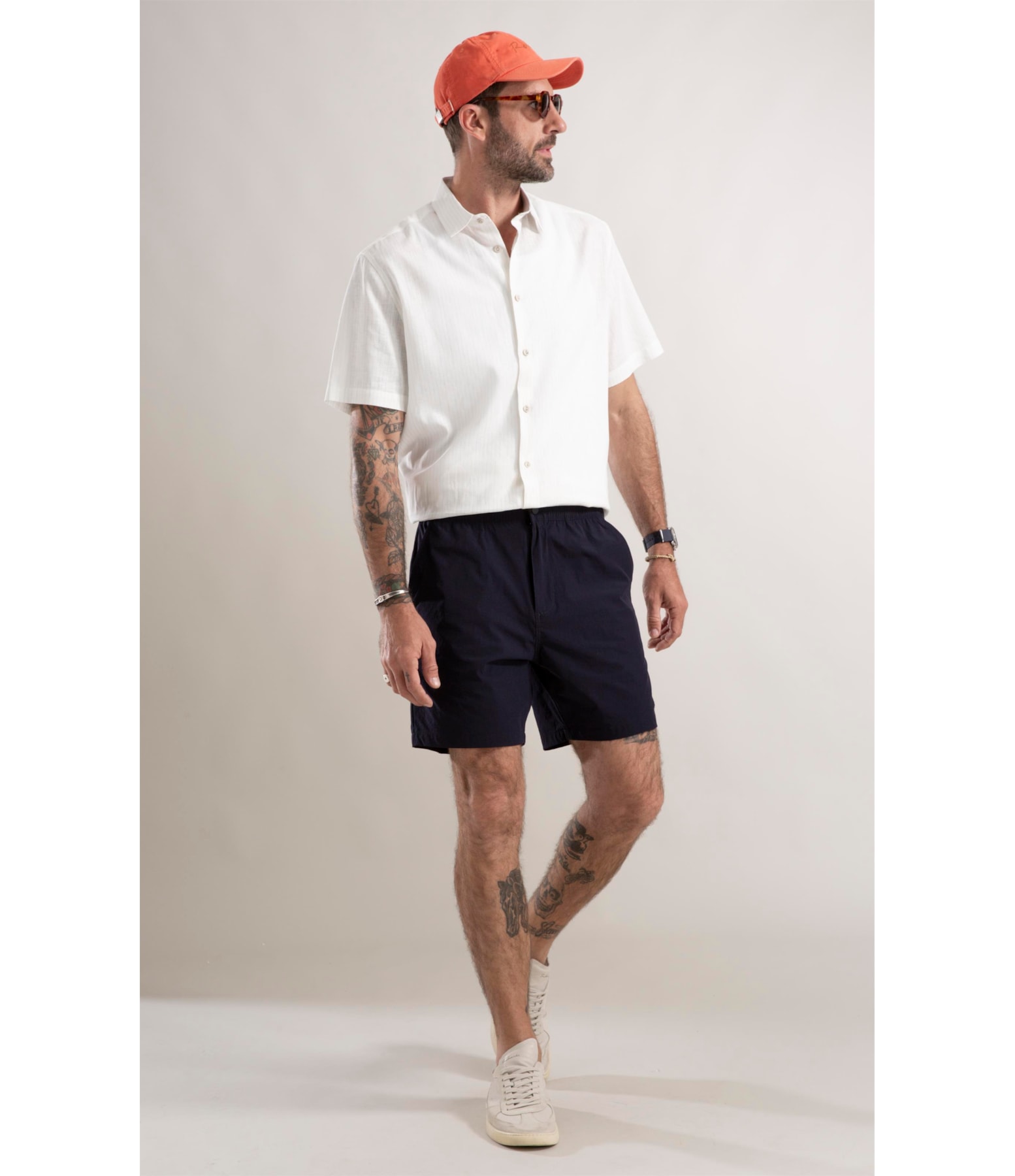 Beach Short Flow Stretch Marinho