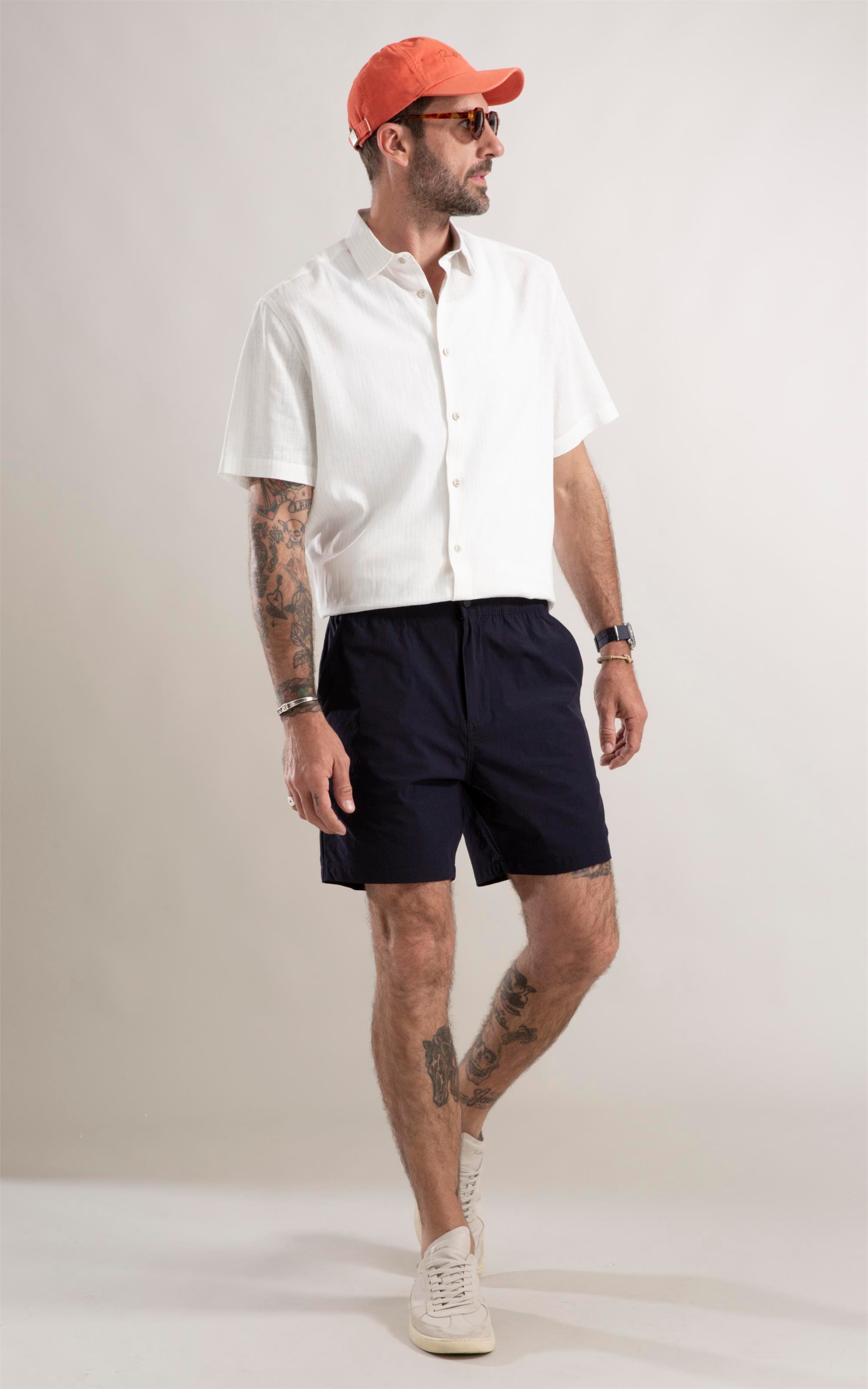 Beach Short Flow Stretch Marinho