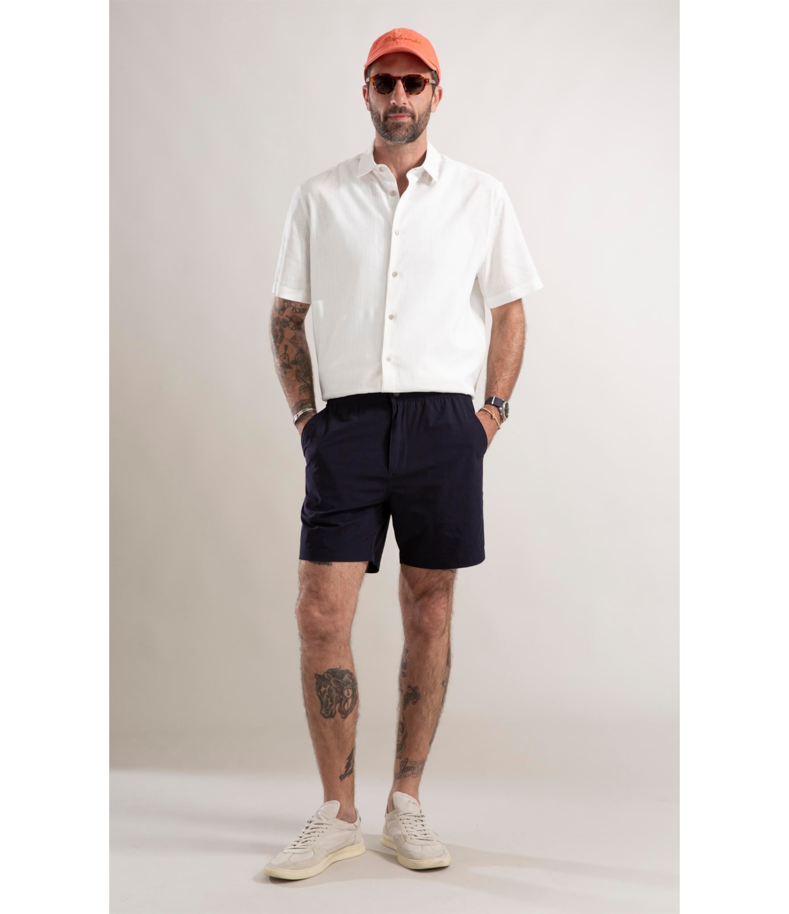 Beach Short Flow Stretch Marinho