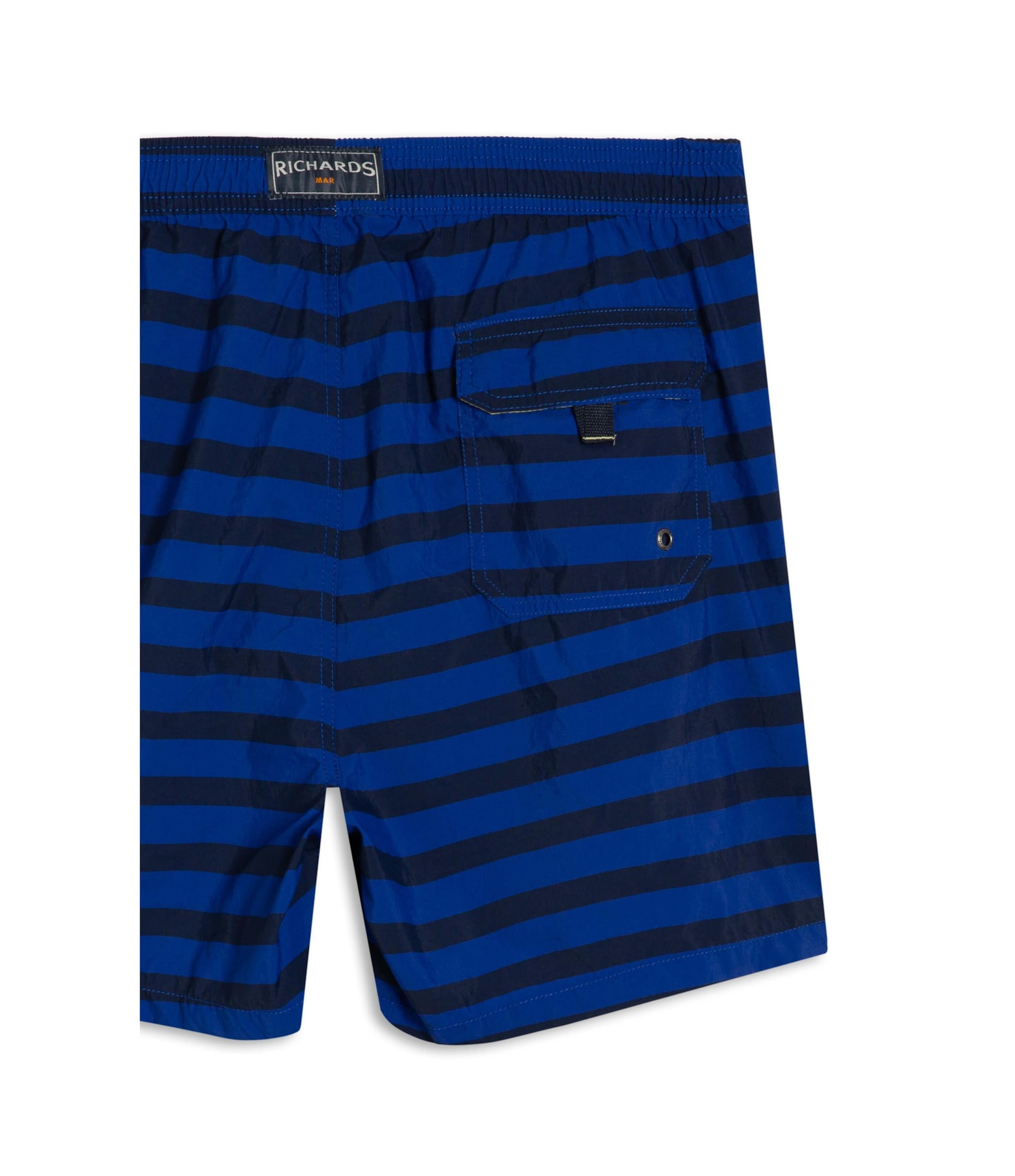 Beach Short Fresh Stripes Regular Azul Bic