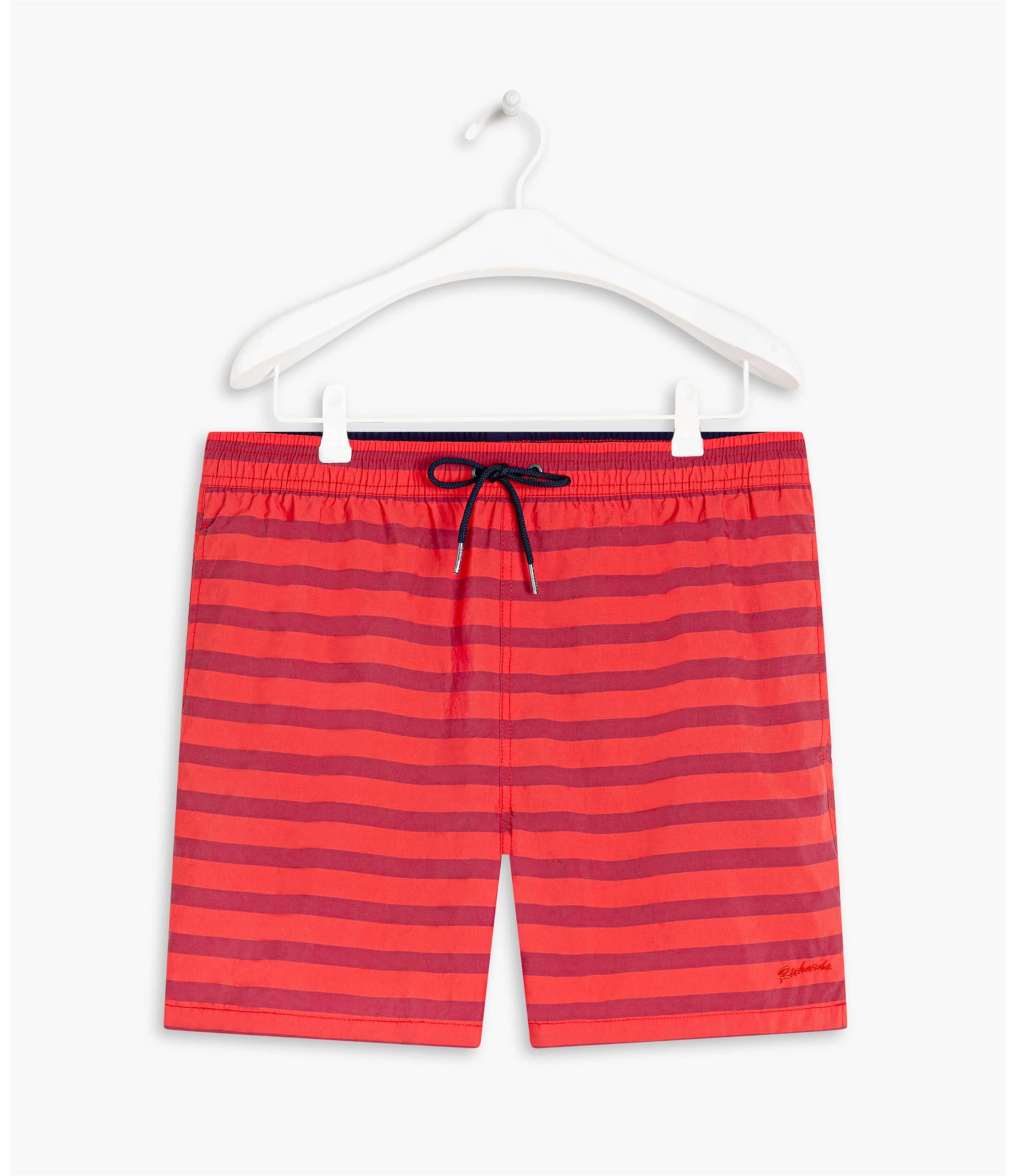 Beach Short Fresh Stripes Regular Coral
