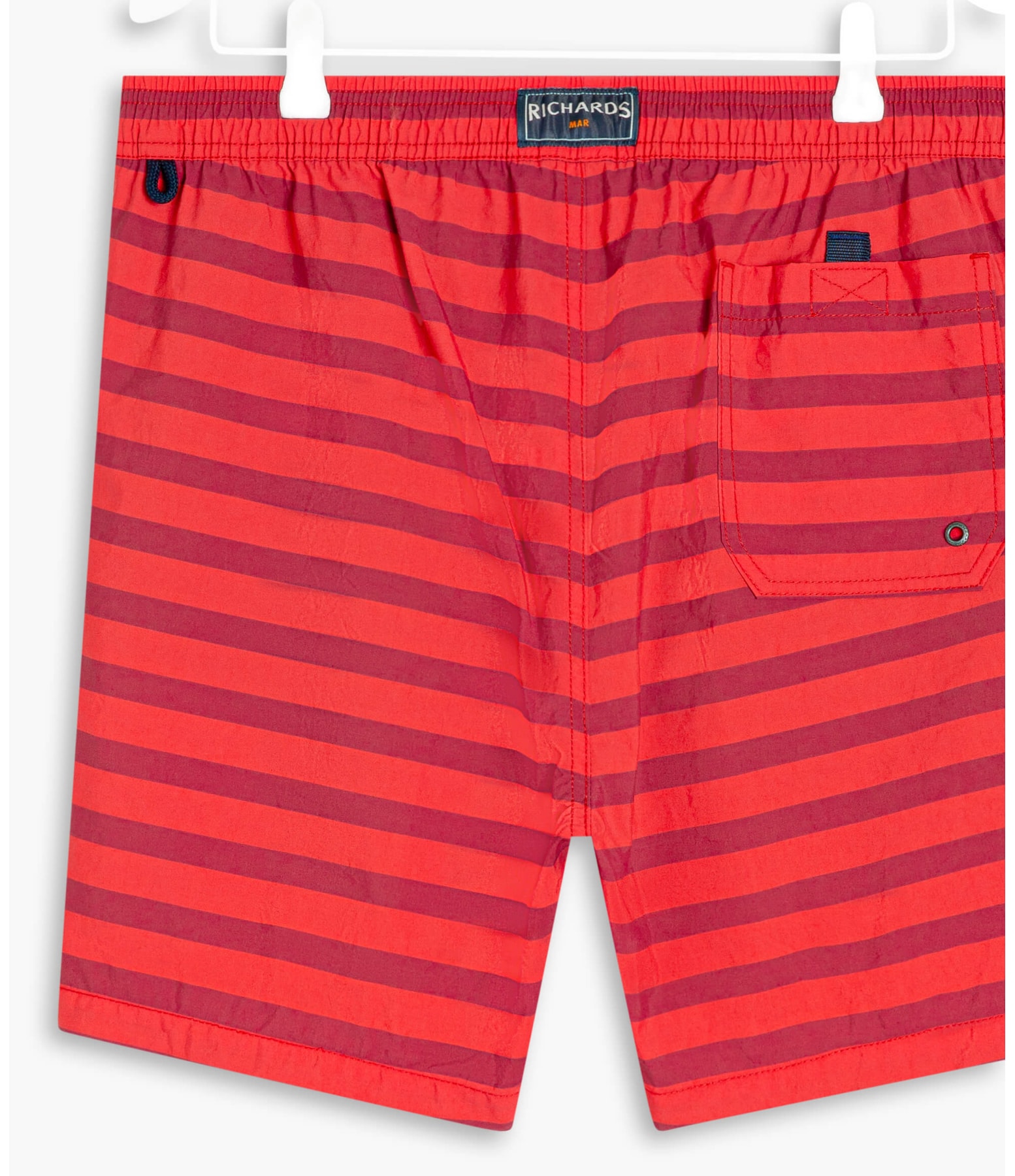 Beach Short Fresh Stripes Regular Coral